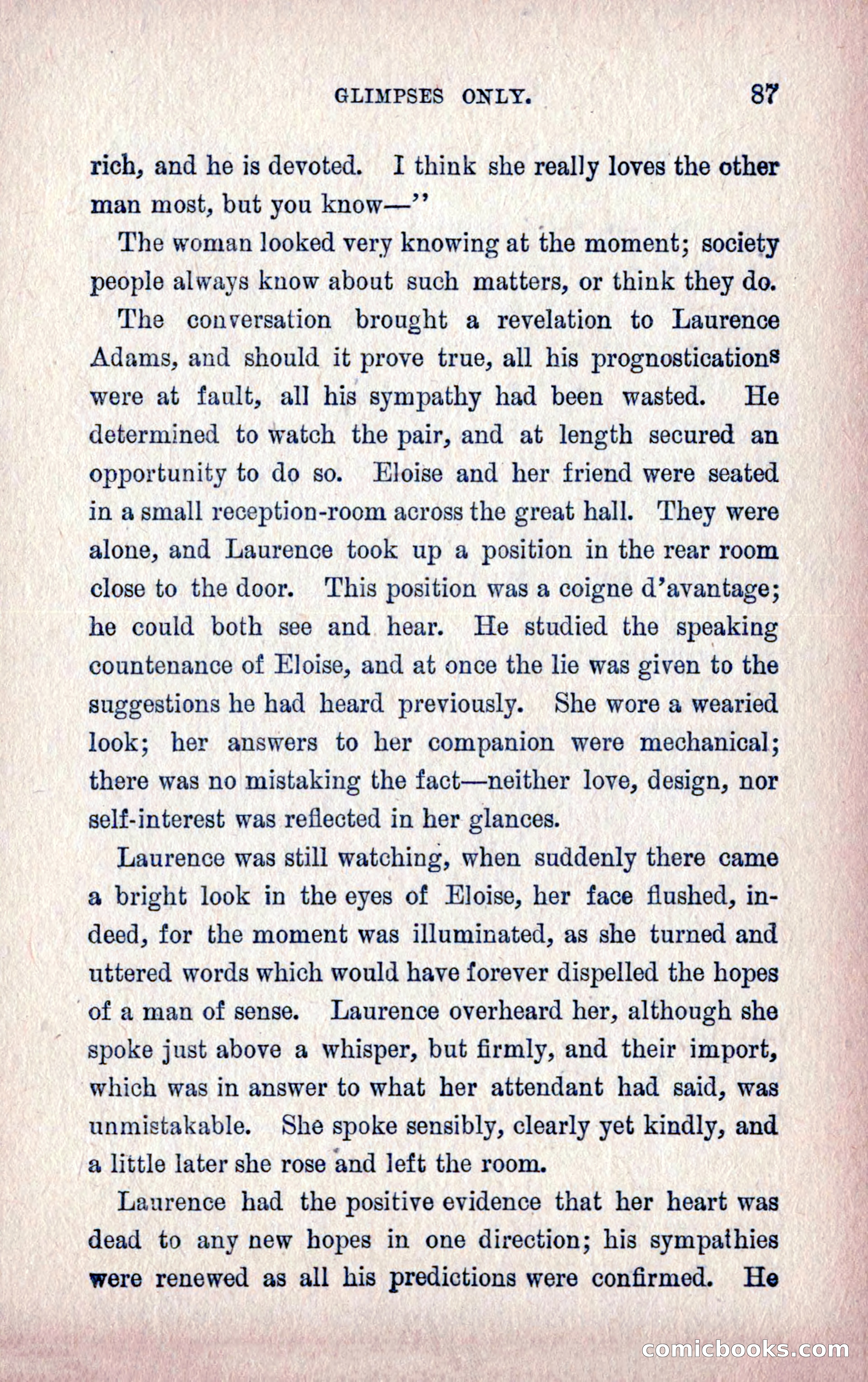 A Final Triumph; or, A Lady Bachelor — page 89 of 164