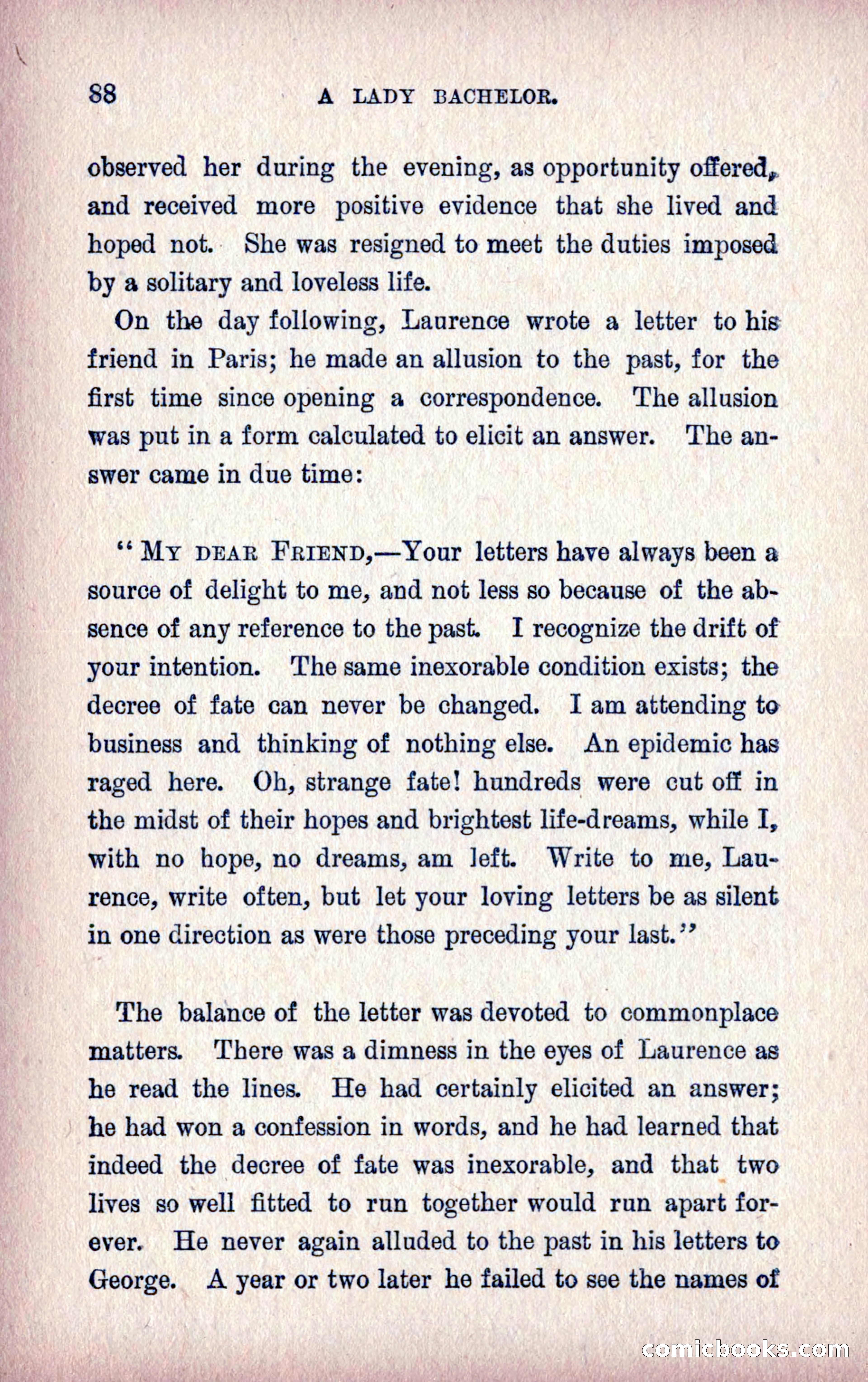 A Final Triumph; or, A Lady Bachelor — page 90 of 164