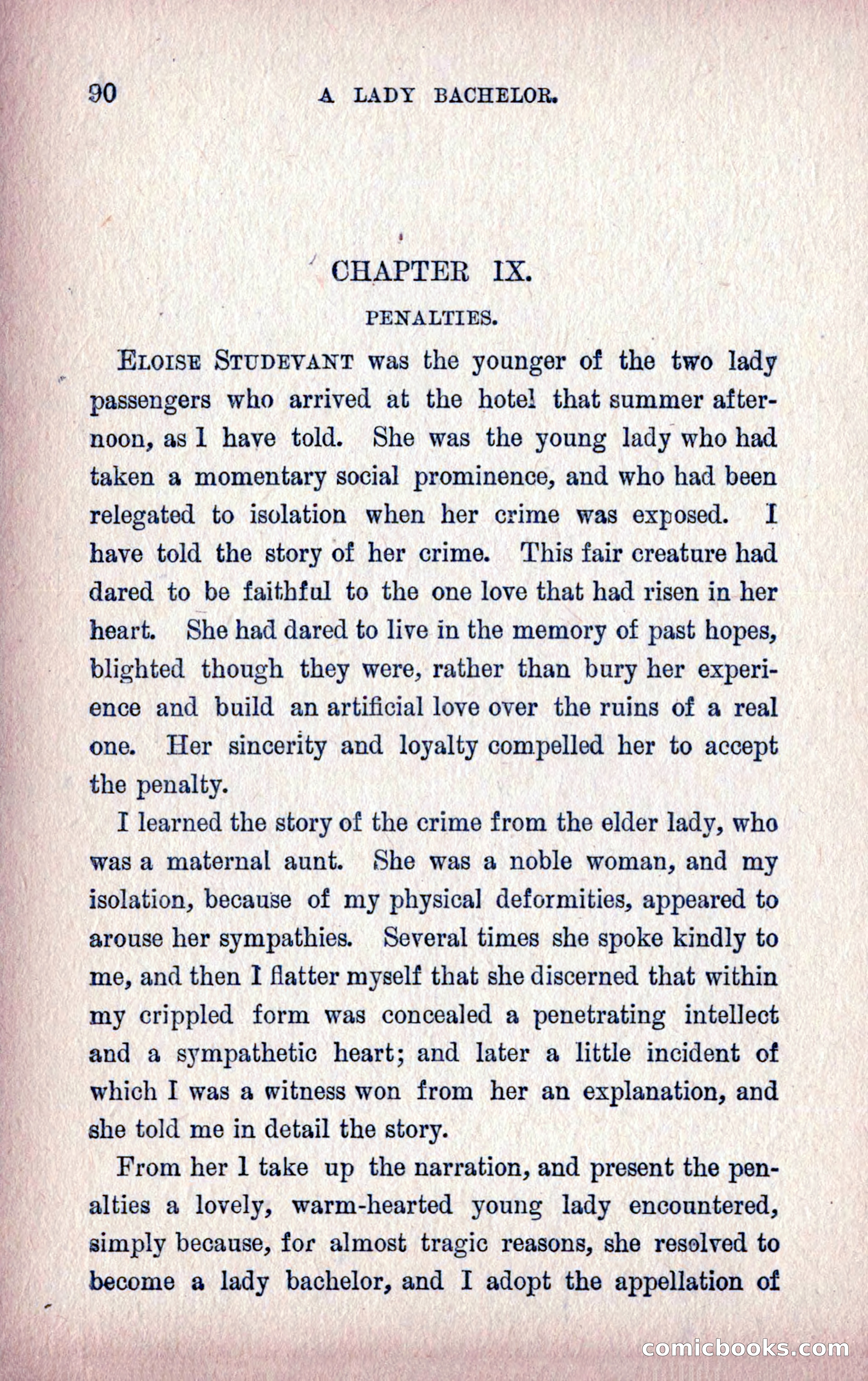 A Final Triumph; or, A Lady Bachelor — page 92 of 164