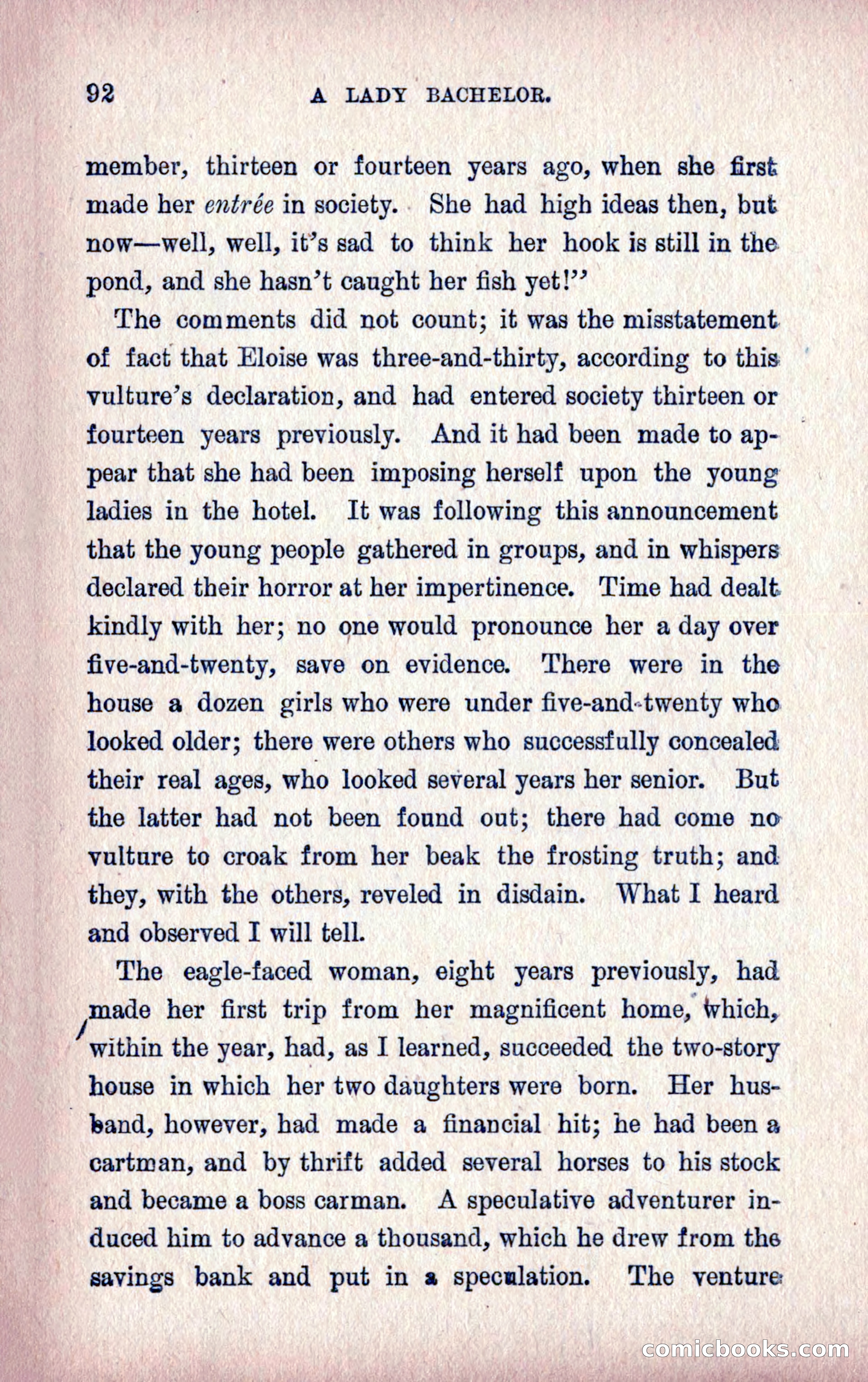 A Final Triumph; or, A Lady Bachelor — page 94 of 164