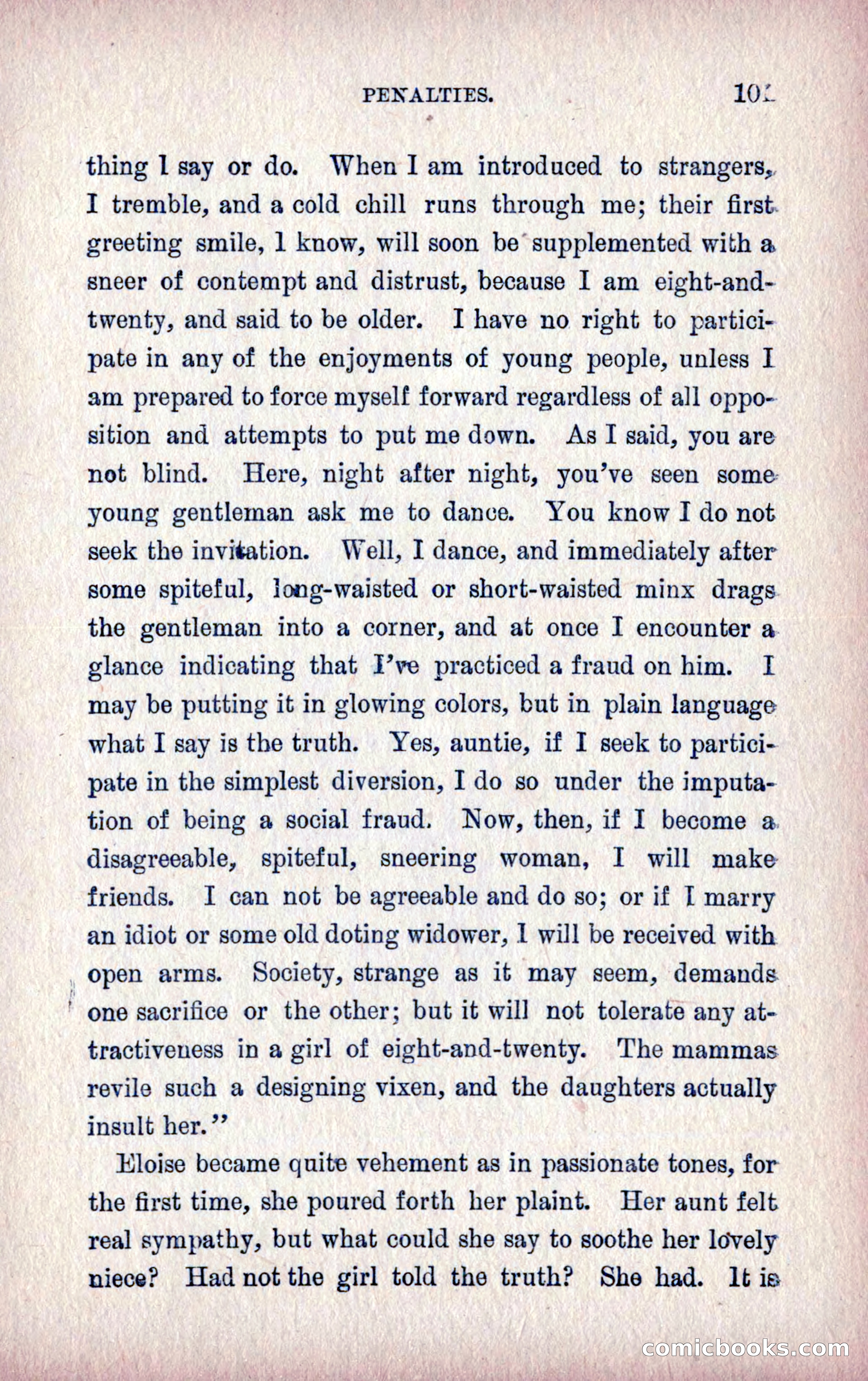 A Final Triumph; or, A Lady Bachelor — page 103 of 164