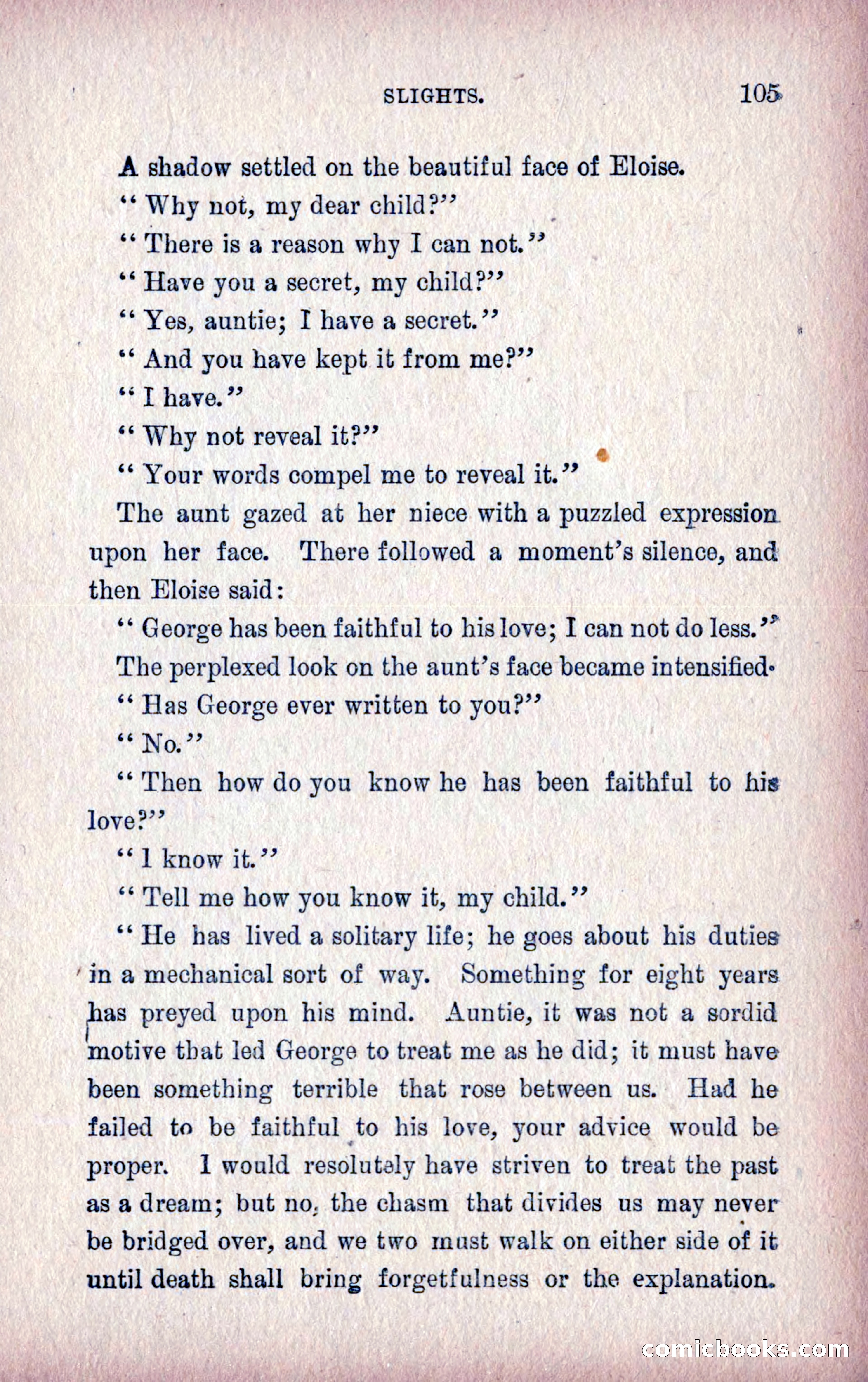 A Final Triumph; or, A Lady Bachelor — page 107 of 164