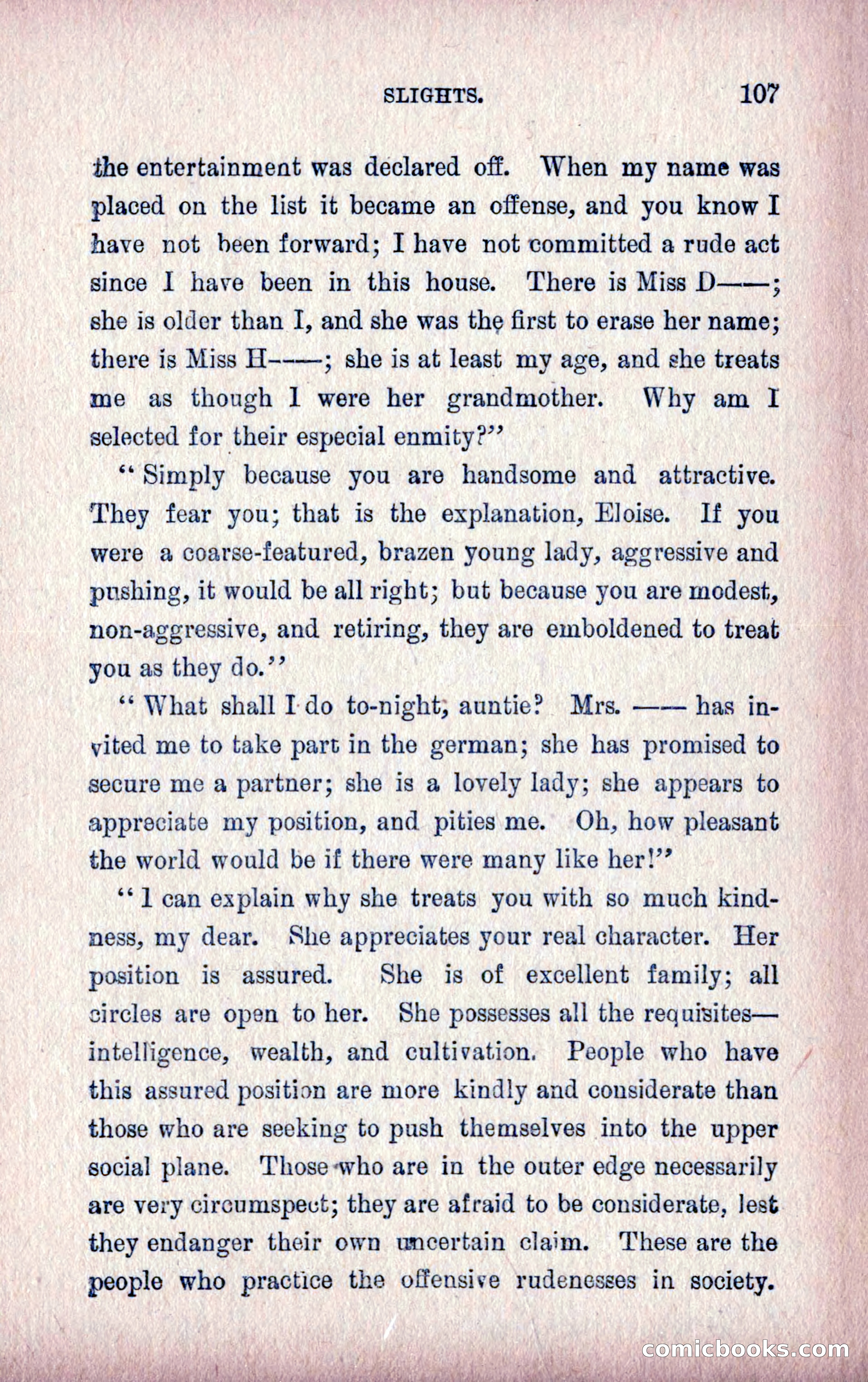 A Final Triumph; or, A Lady Bachelor — page 109 of 164