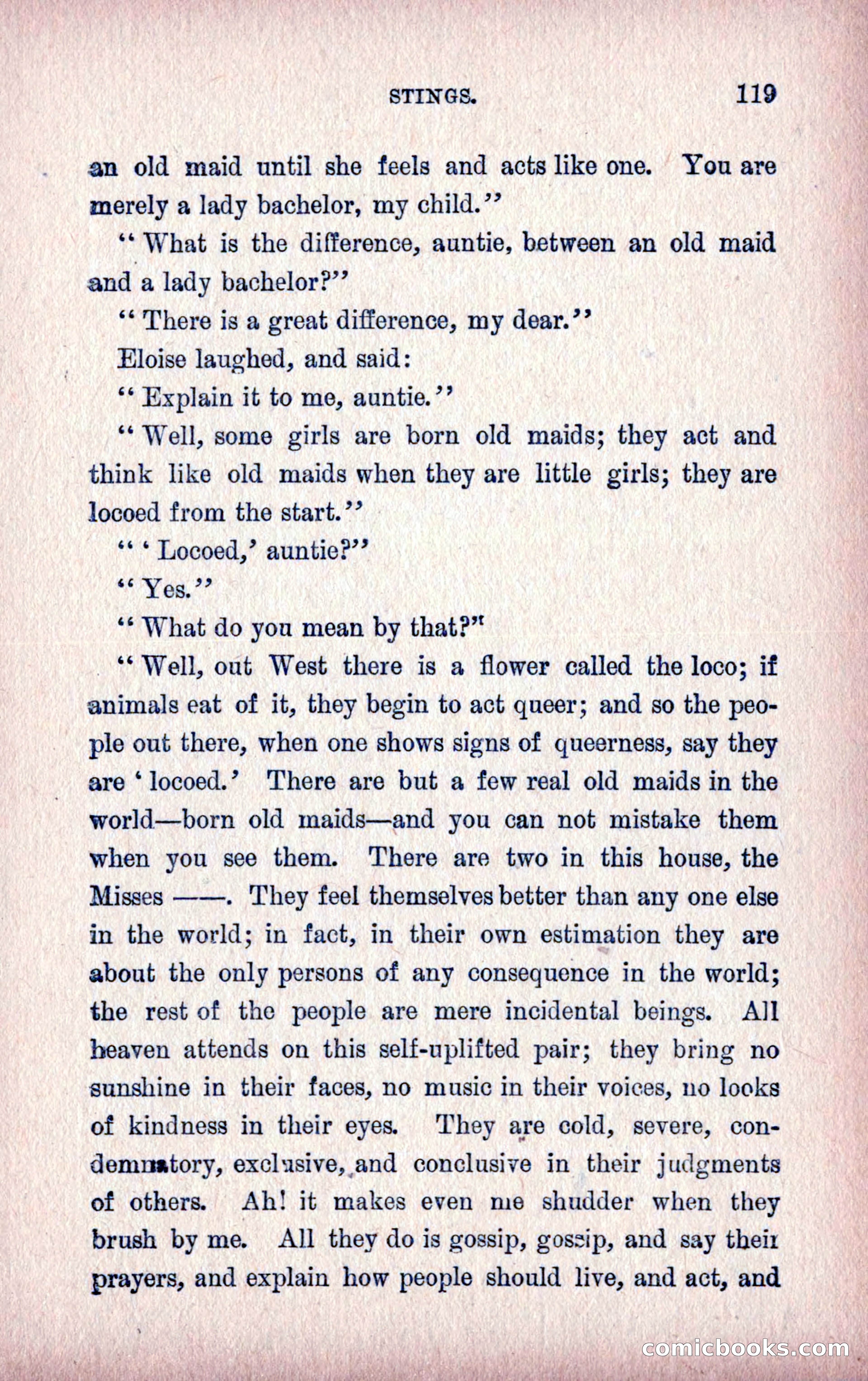 A Final Triumph; or, A Lady Bachelor — page 121 of 164