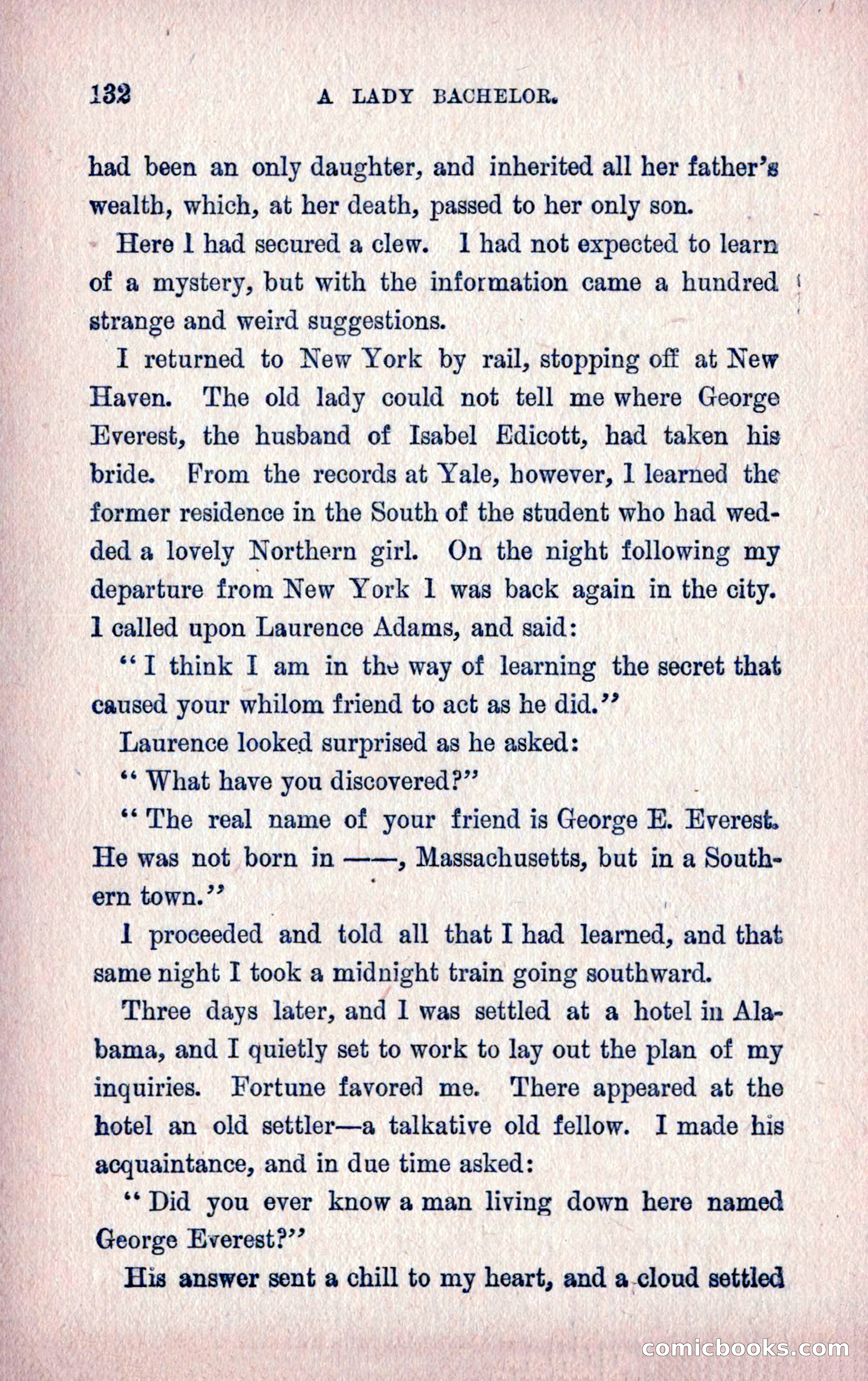 A Final Triumph; or, A Lady Bachelor — page 134 of 164