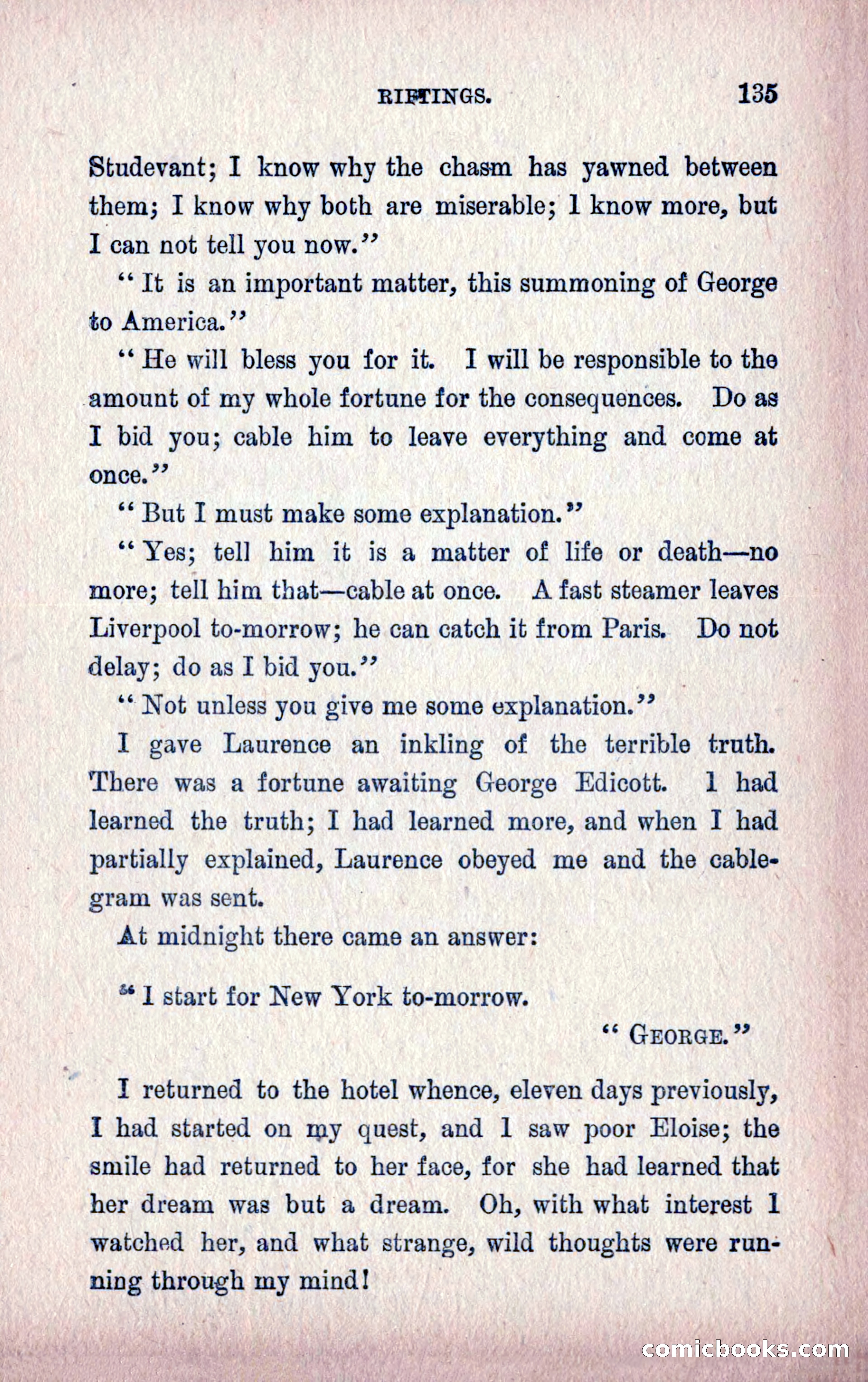 A Final Triumph; or, A Lady Bachelor — page 137 of 164
