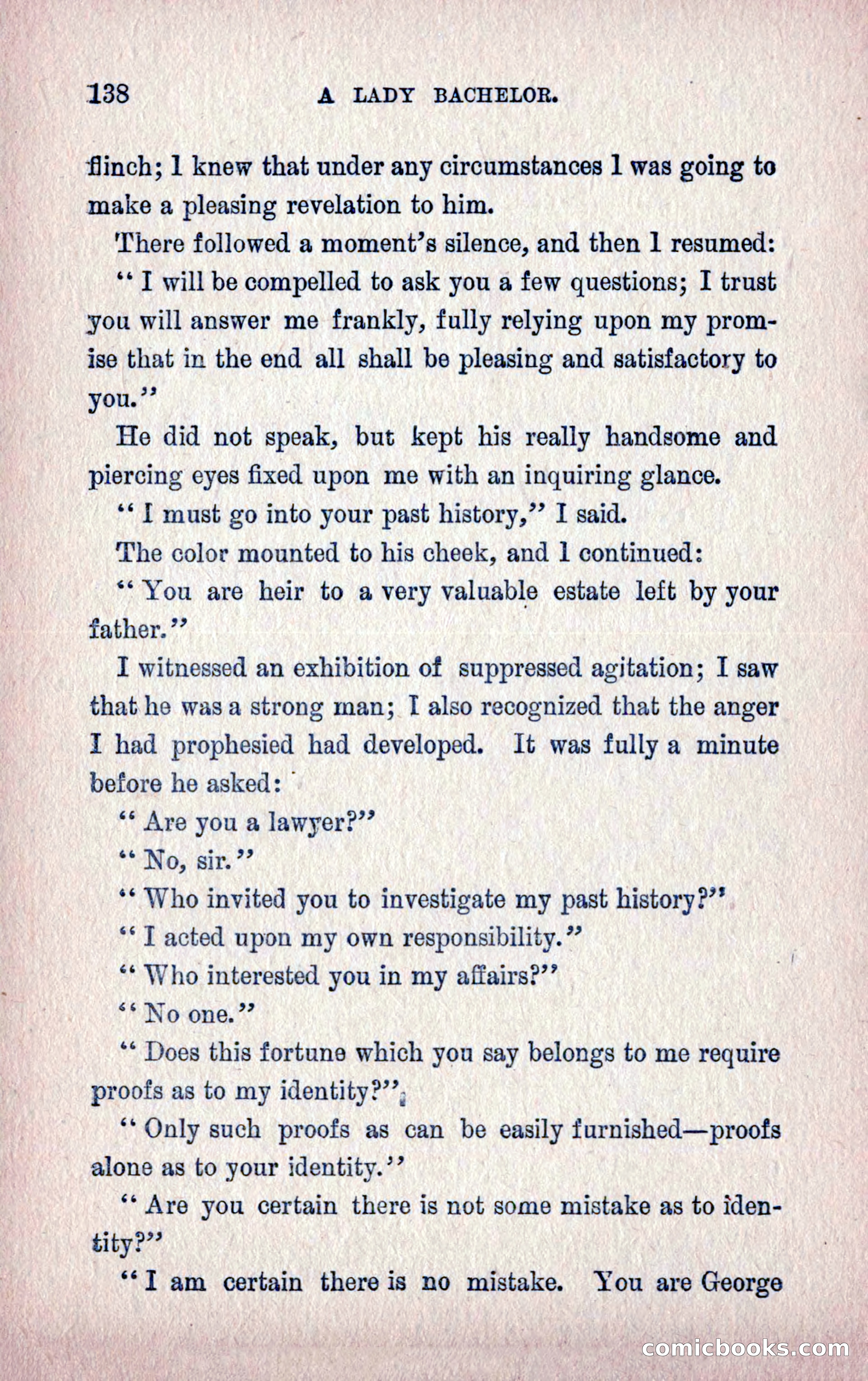 A Final Triumph; or, A Lady Bachelor — page 140 of 164