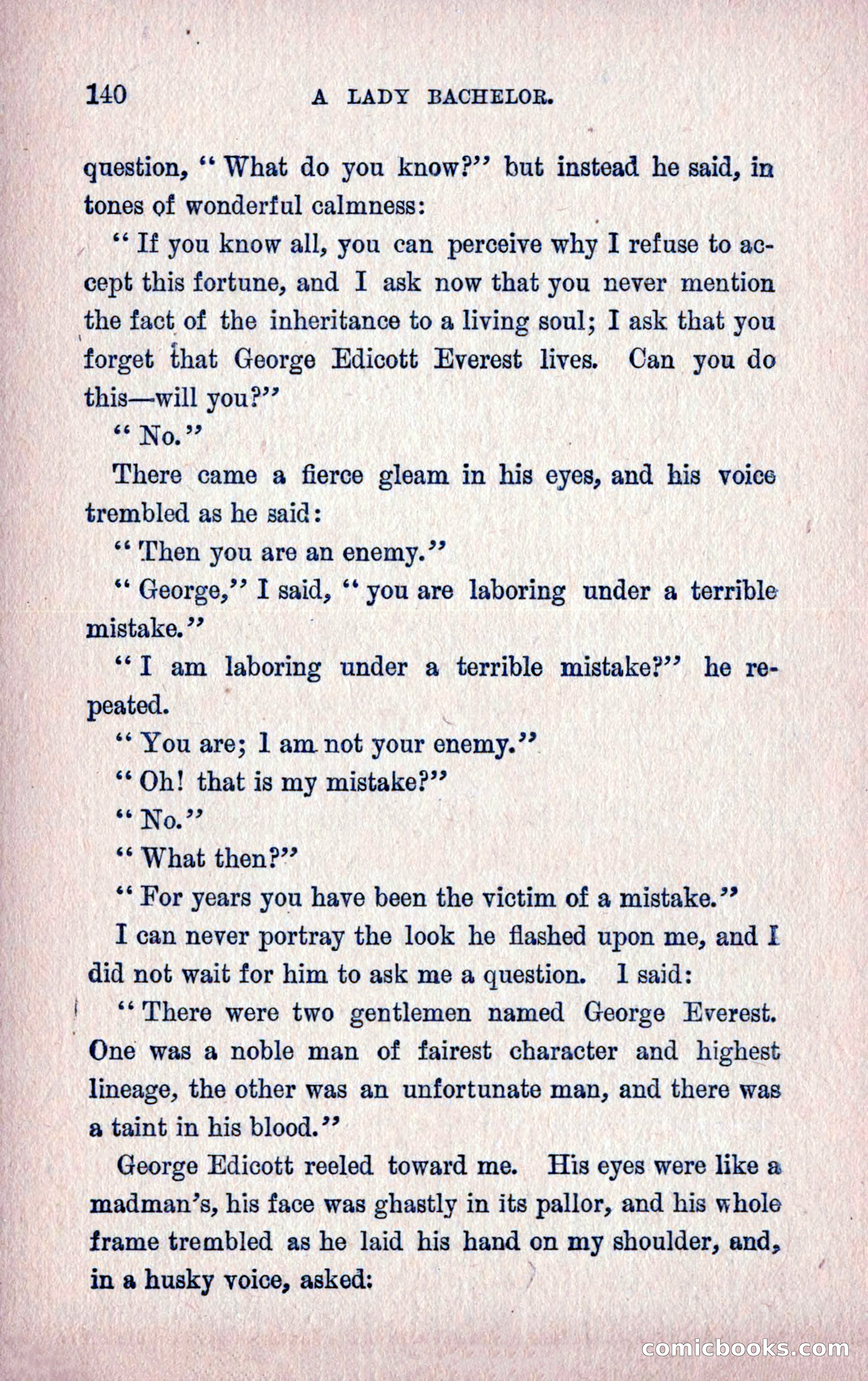 A Final Triumph; or, A Lady Bachelor — page 142 of 164