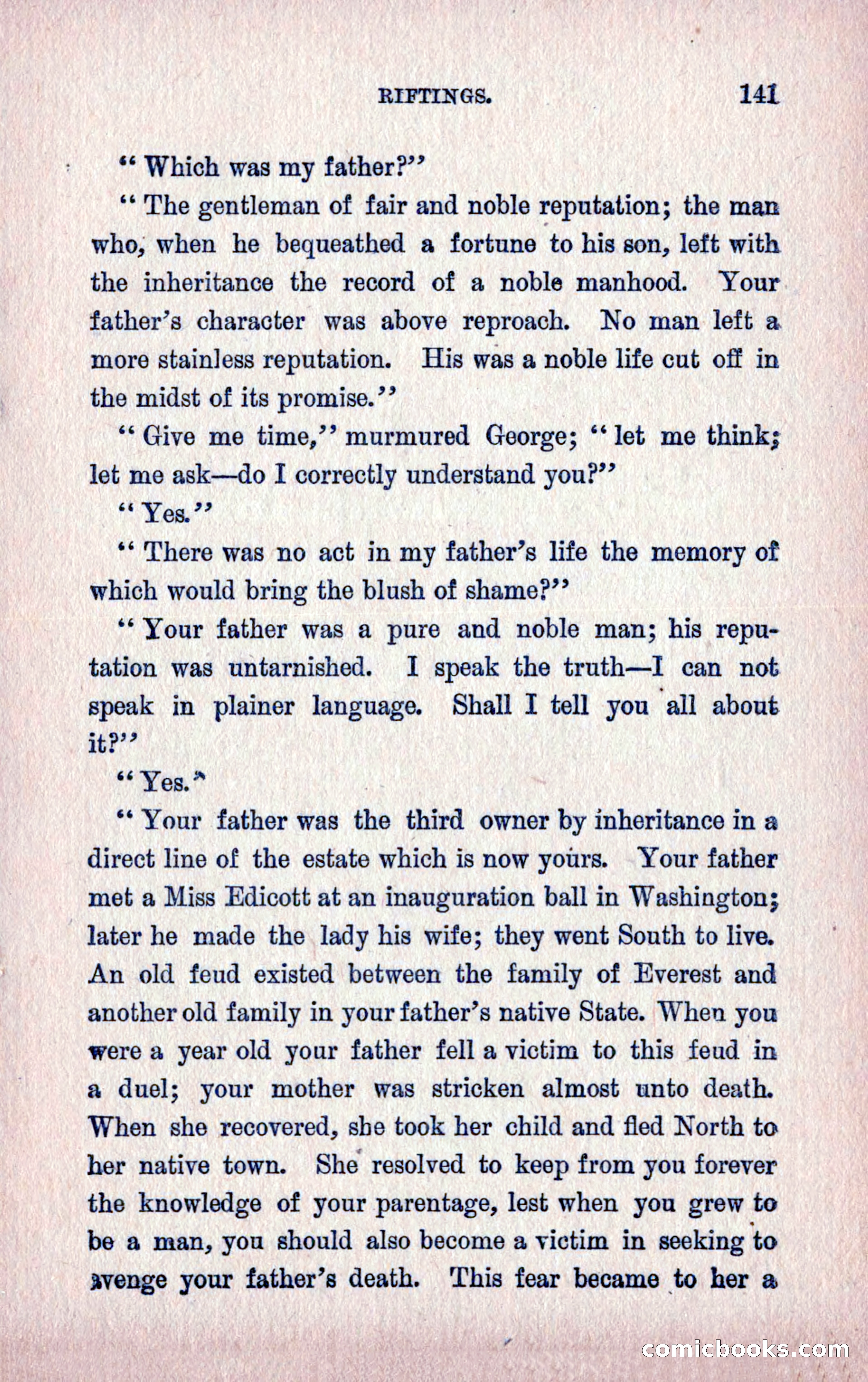 A Final Triumph; or, A Lady Bachelor — page 143 of 164