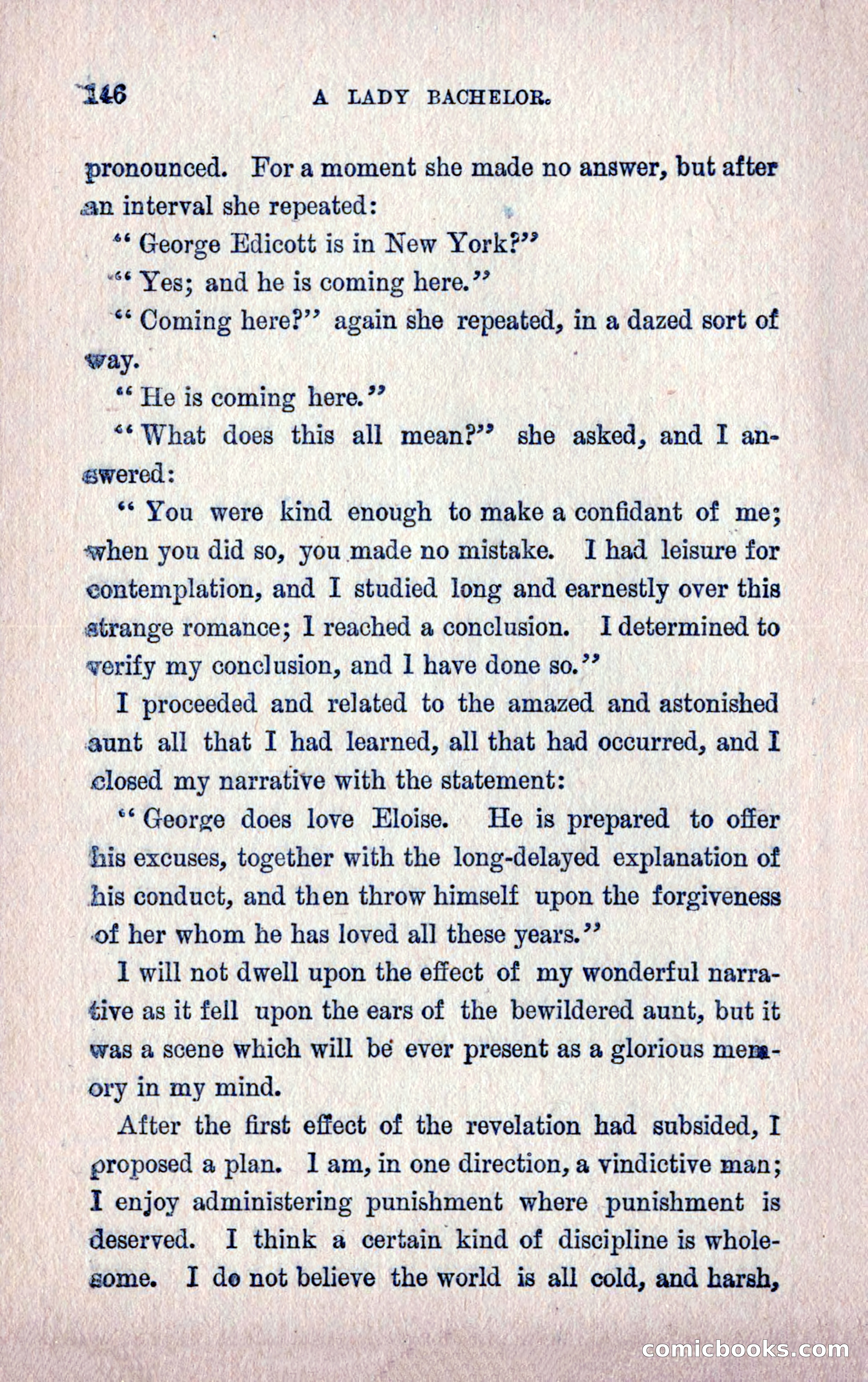 A Final Triumph; or, A Lady Bachelor — page 148 of 164
