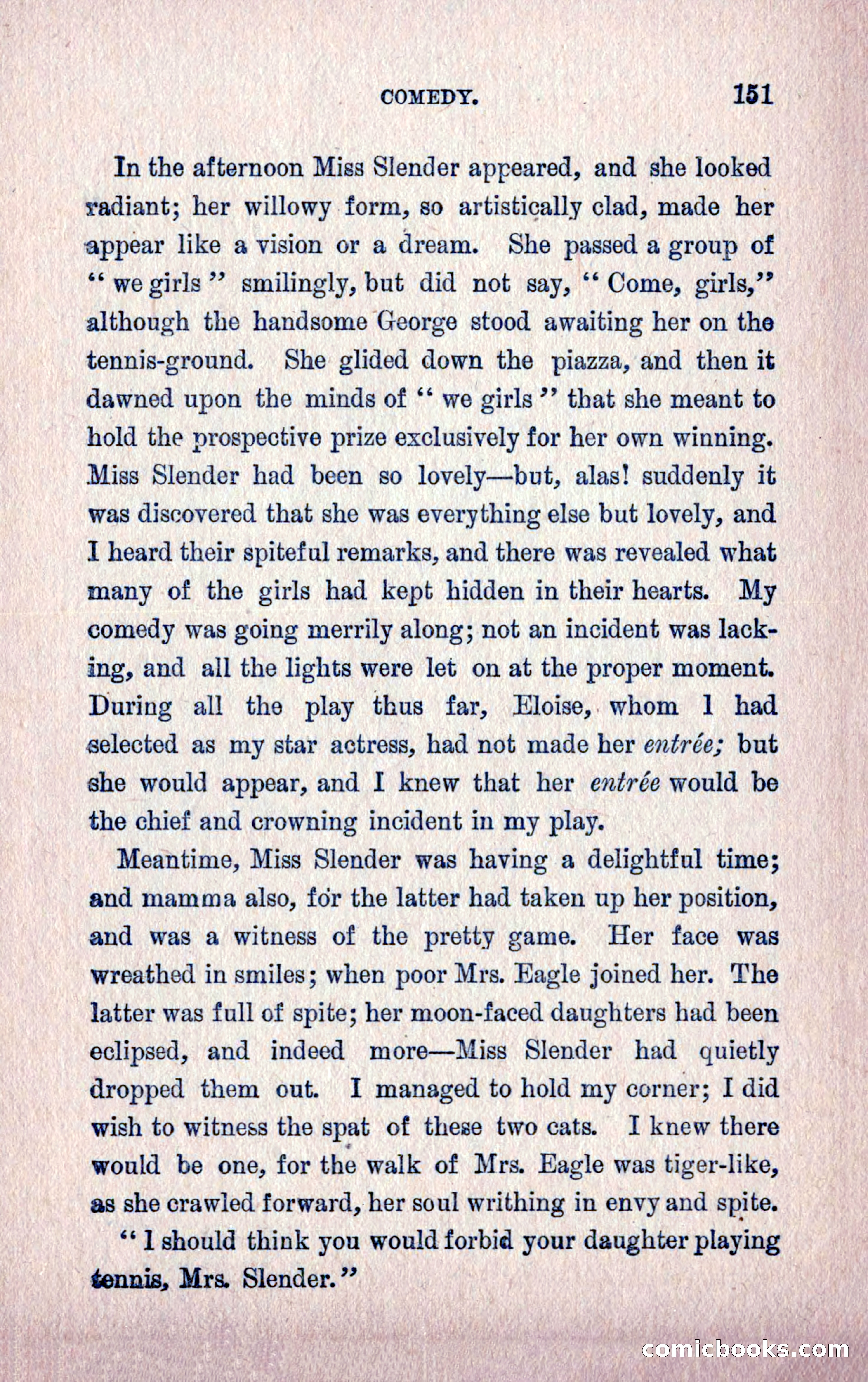 A Final Triumph; or, A Lady Bachelor — page 153 of 164