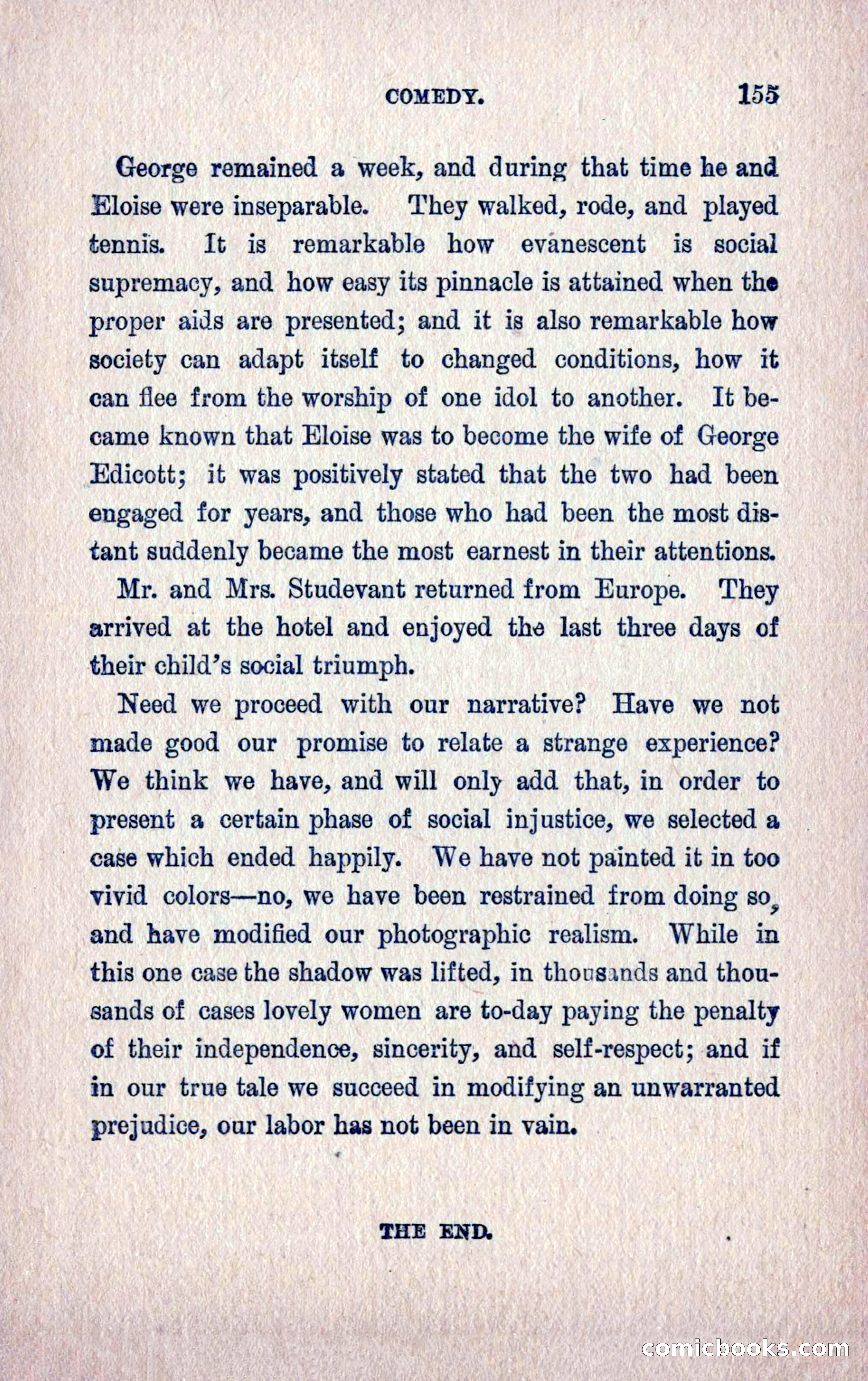 A Final Triumph; or, A Lady Bachelor — page 157 of 164