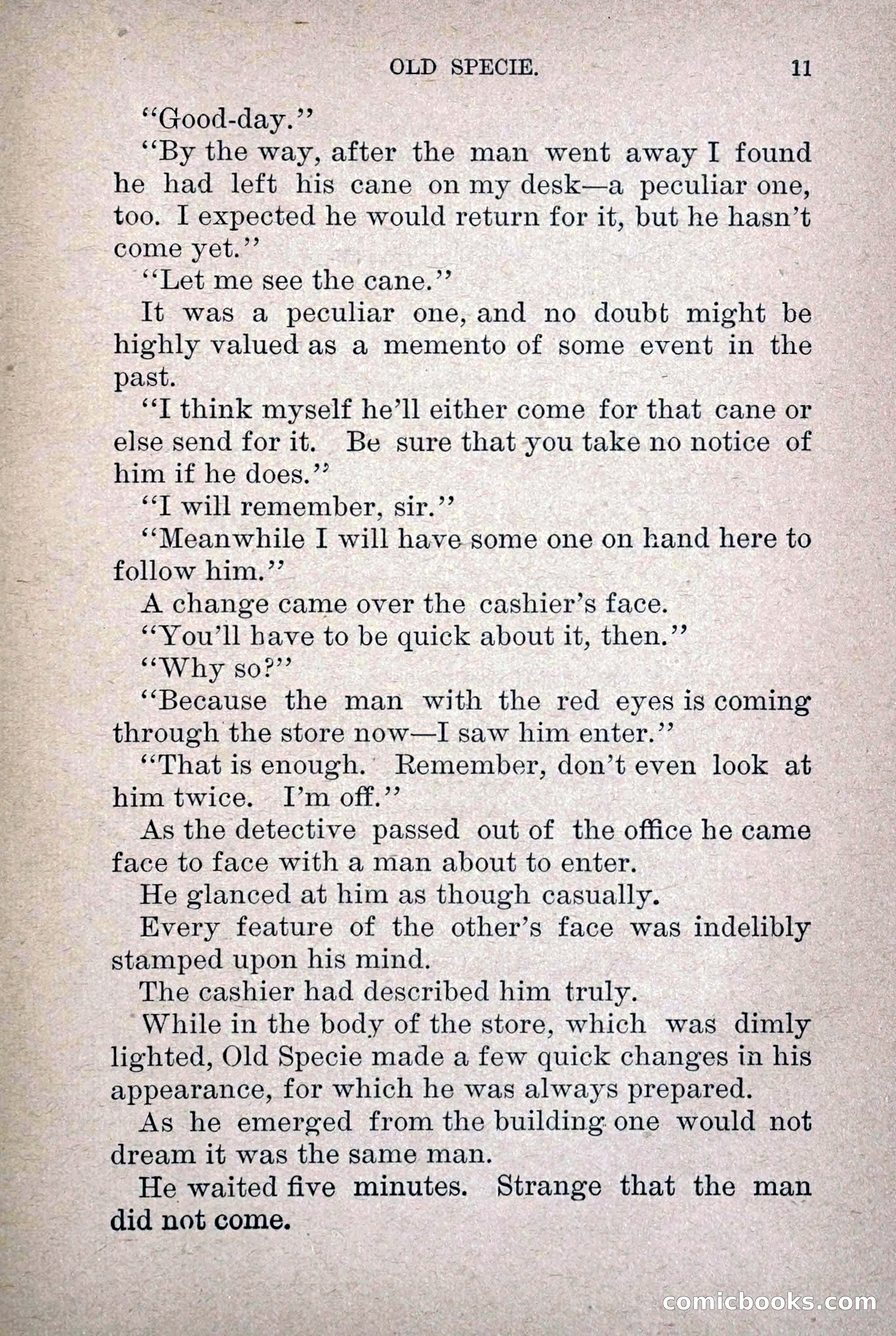 Old Specie, the Treasury Detective; or, The Harbor Lights of New York — page 19 of 220