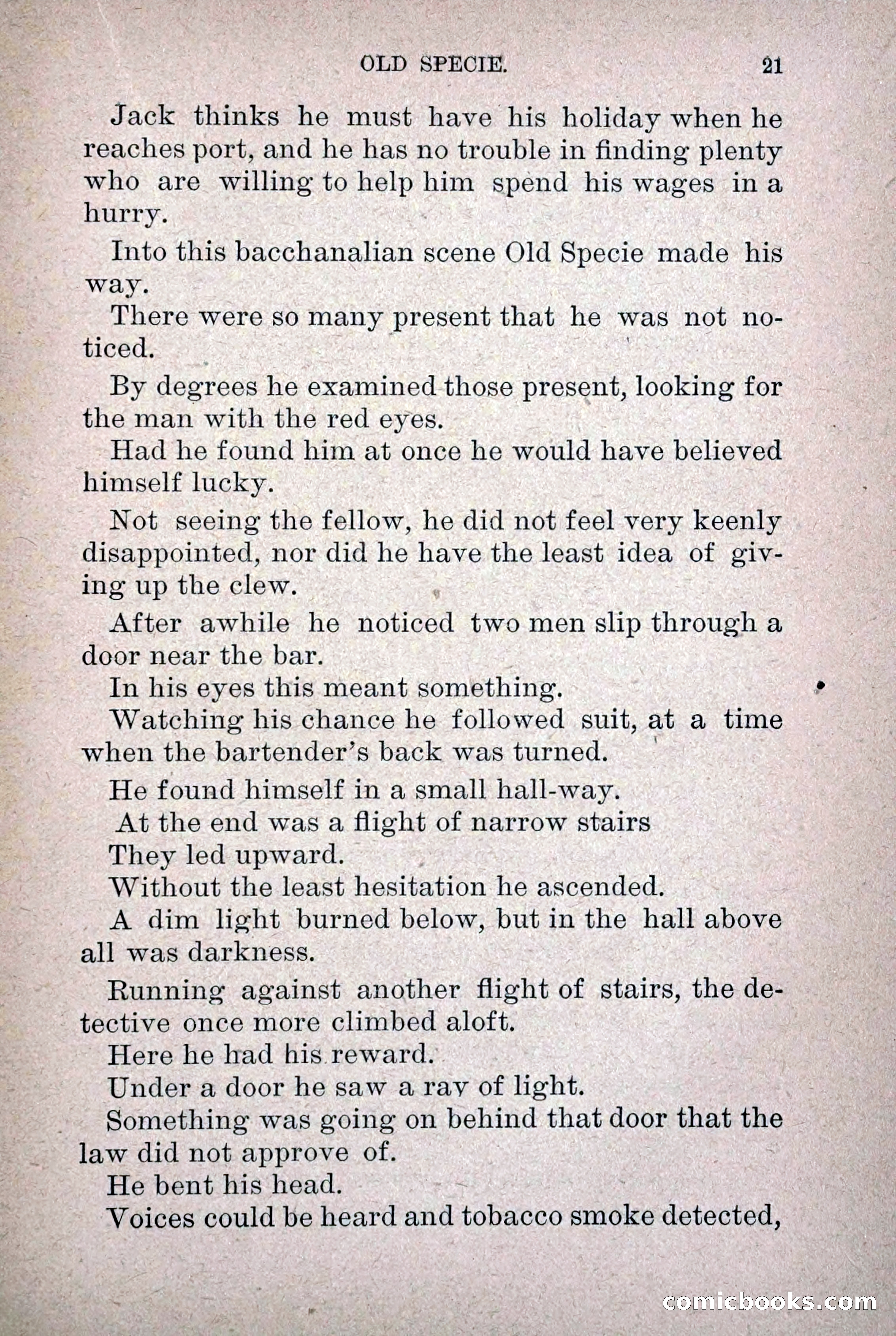 Old Specie, the Treasury Detective; or, The Harbor Lights of New York — page 29 of 220