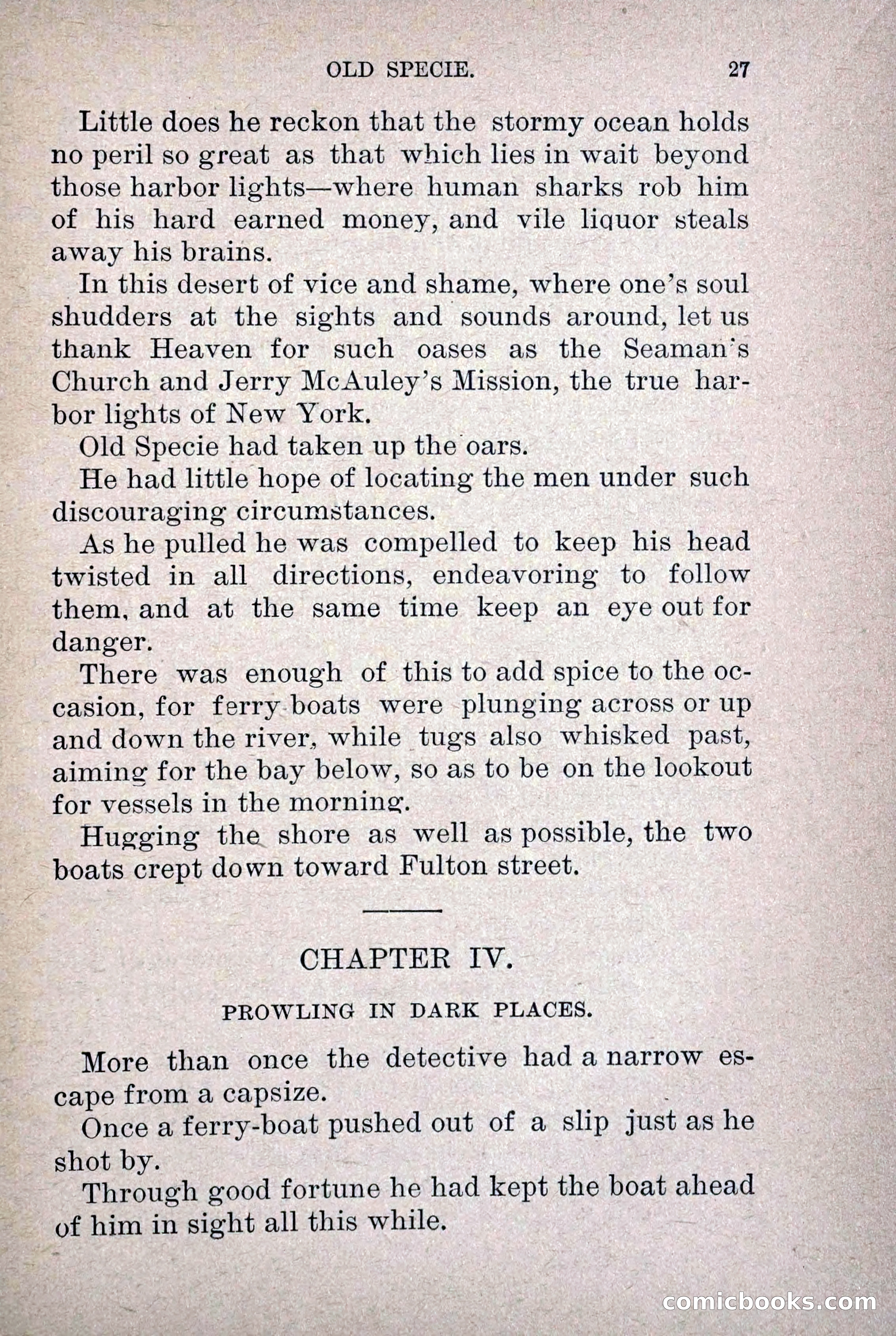 Old Specie, the Treasury Detective; or, The Harbor Lights of New York — page 35 of 220