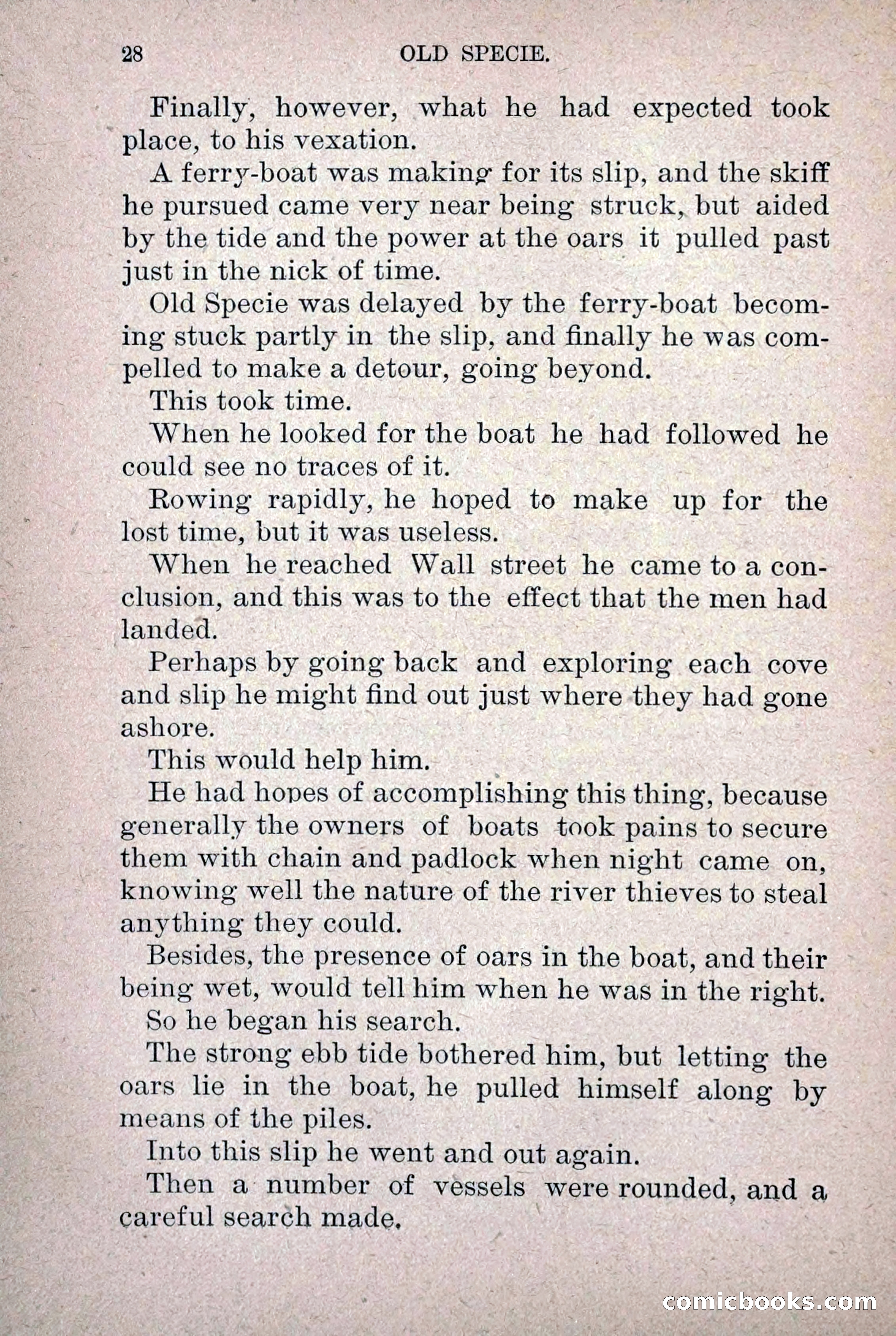 Old Specie, the Treasury Detective; or, The Harbor Lights of New York — page 36 of 220