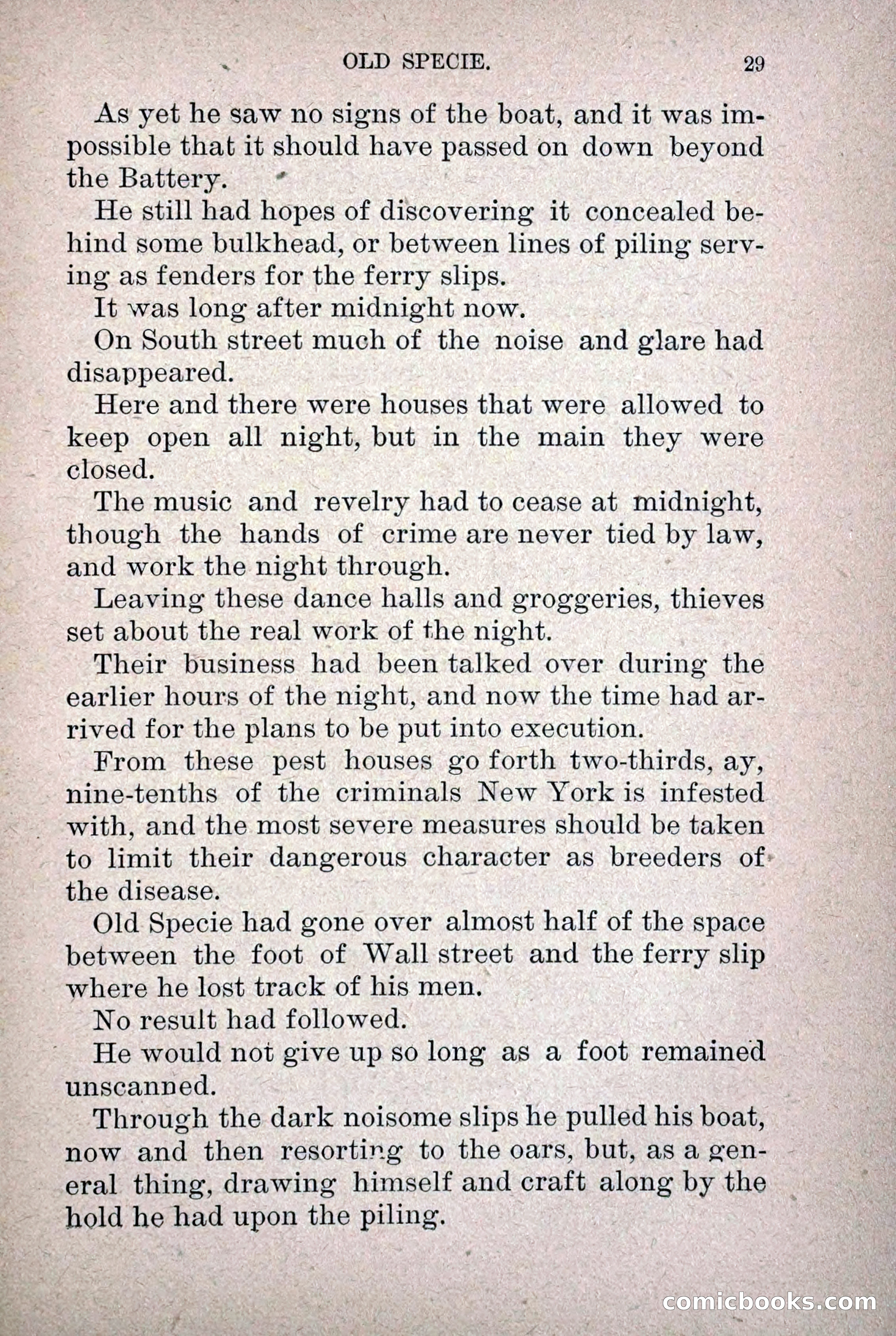 Old Specie, the Treasury Detective; or, The Harbor Lights of New York — page 37 of 220