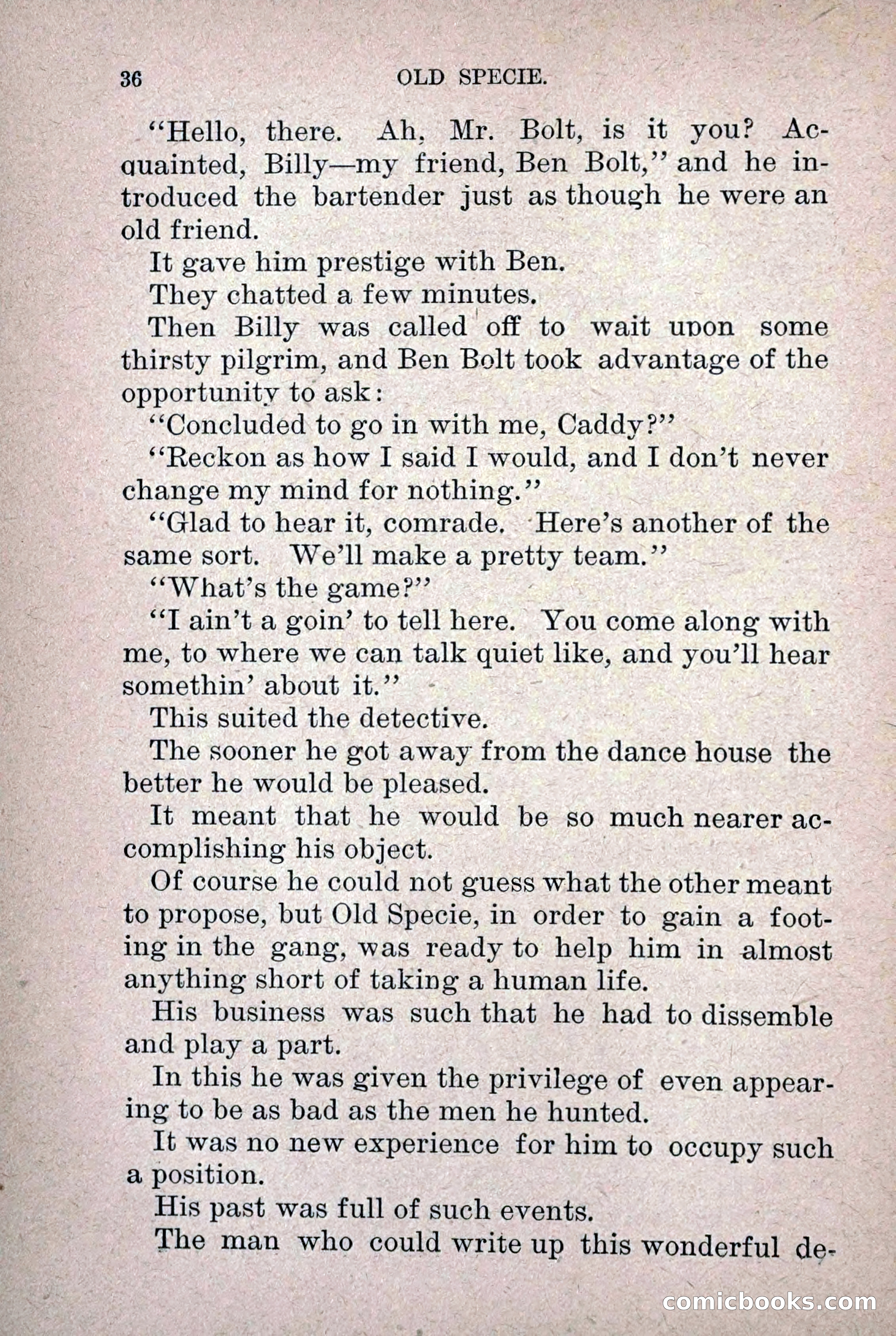 Old Specie, the Treasury Detective; or, The Harbor Lights of New York — page 44 of 220