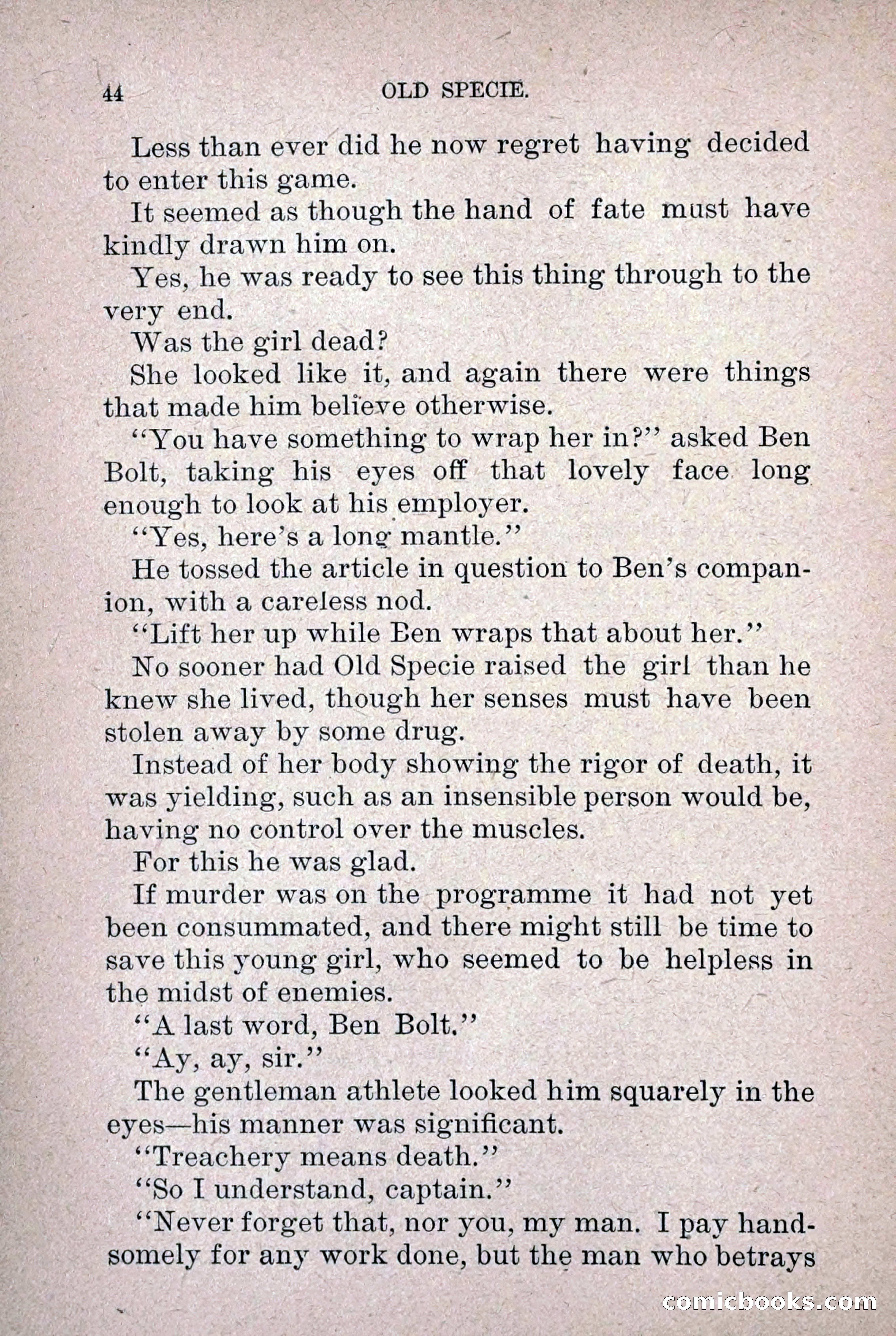 Old Specie, the Treasury Detective; or, The Harbor Lights of New York — page 52 of 220