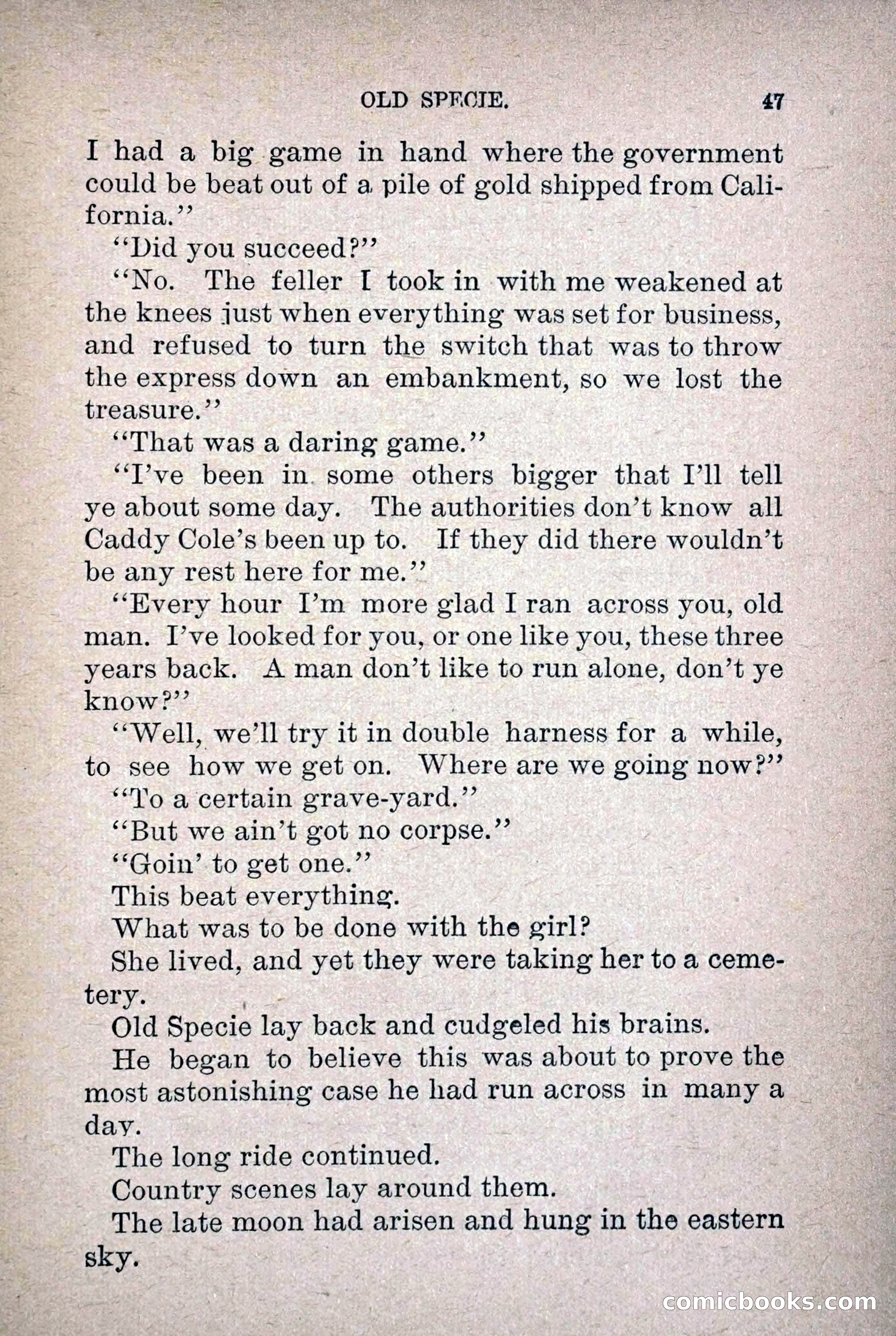 Old Specie, the Treasury Detective; or, The Harbor Lights of New York — page 55 of 220