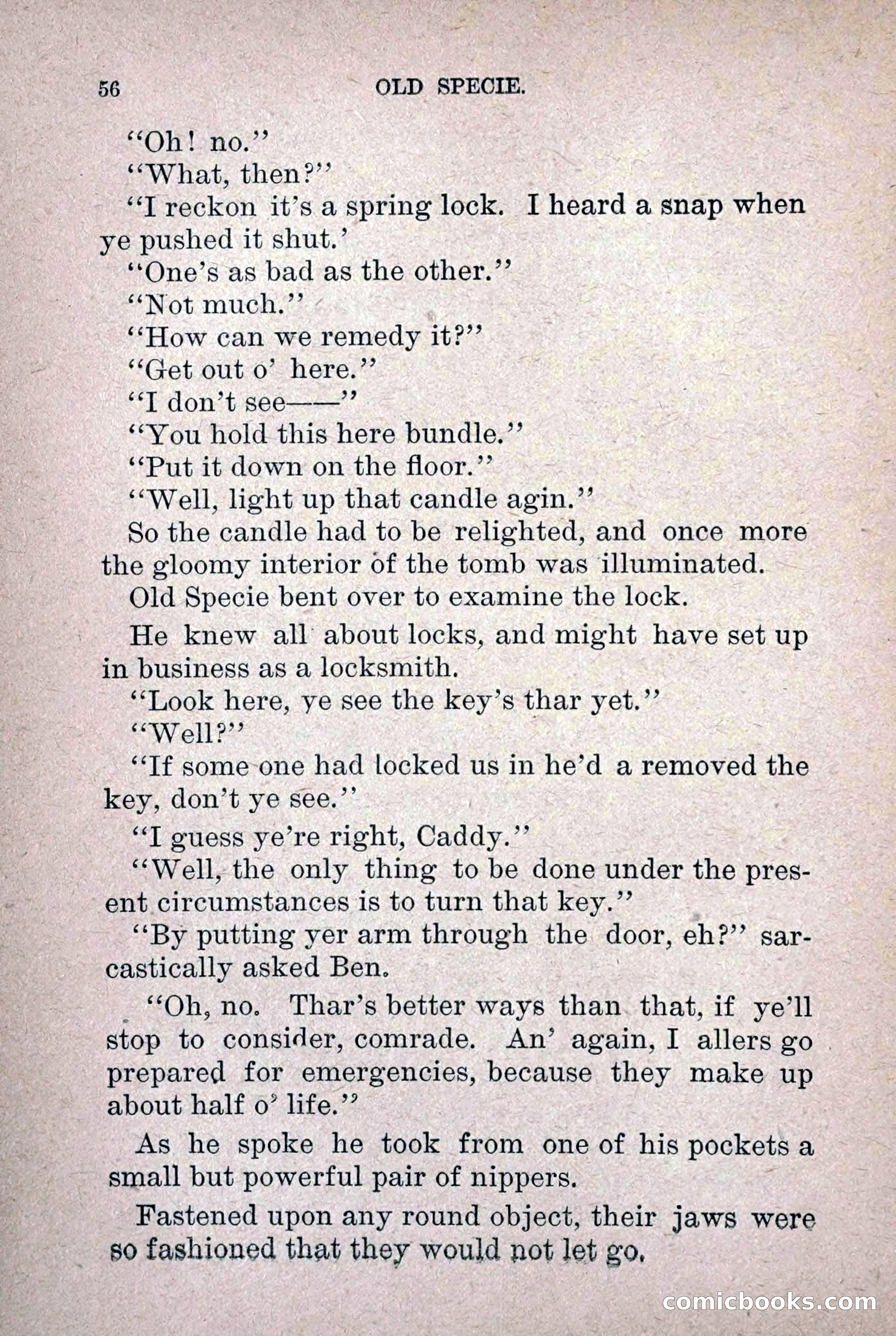 Old Specie, the Treasury Detective; or, The Harbor Lights of New York — page 64 of 220