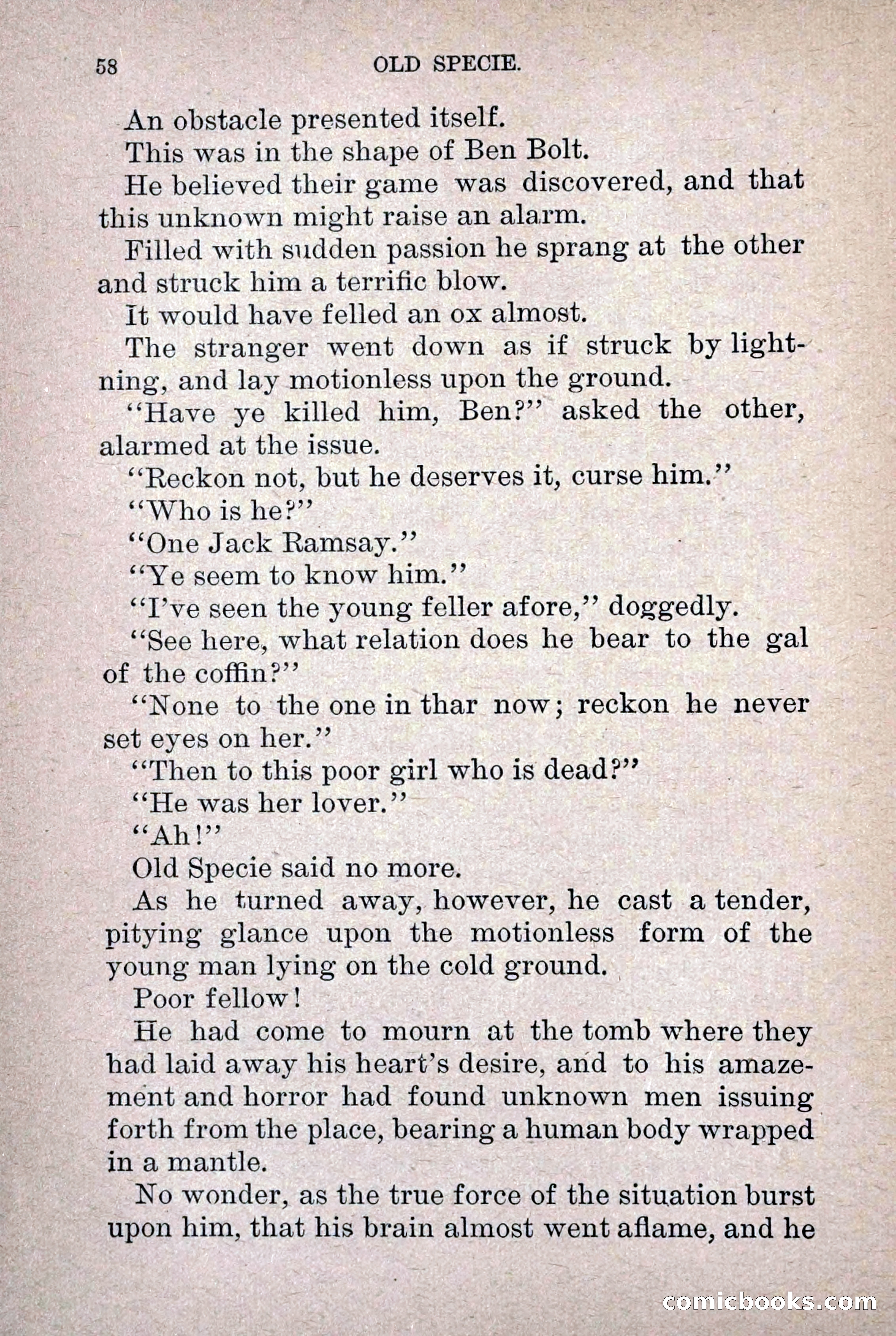 Old Specie, the Treasury Detective; or, The Harbor Lights of New York — page 66 of 220