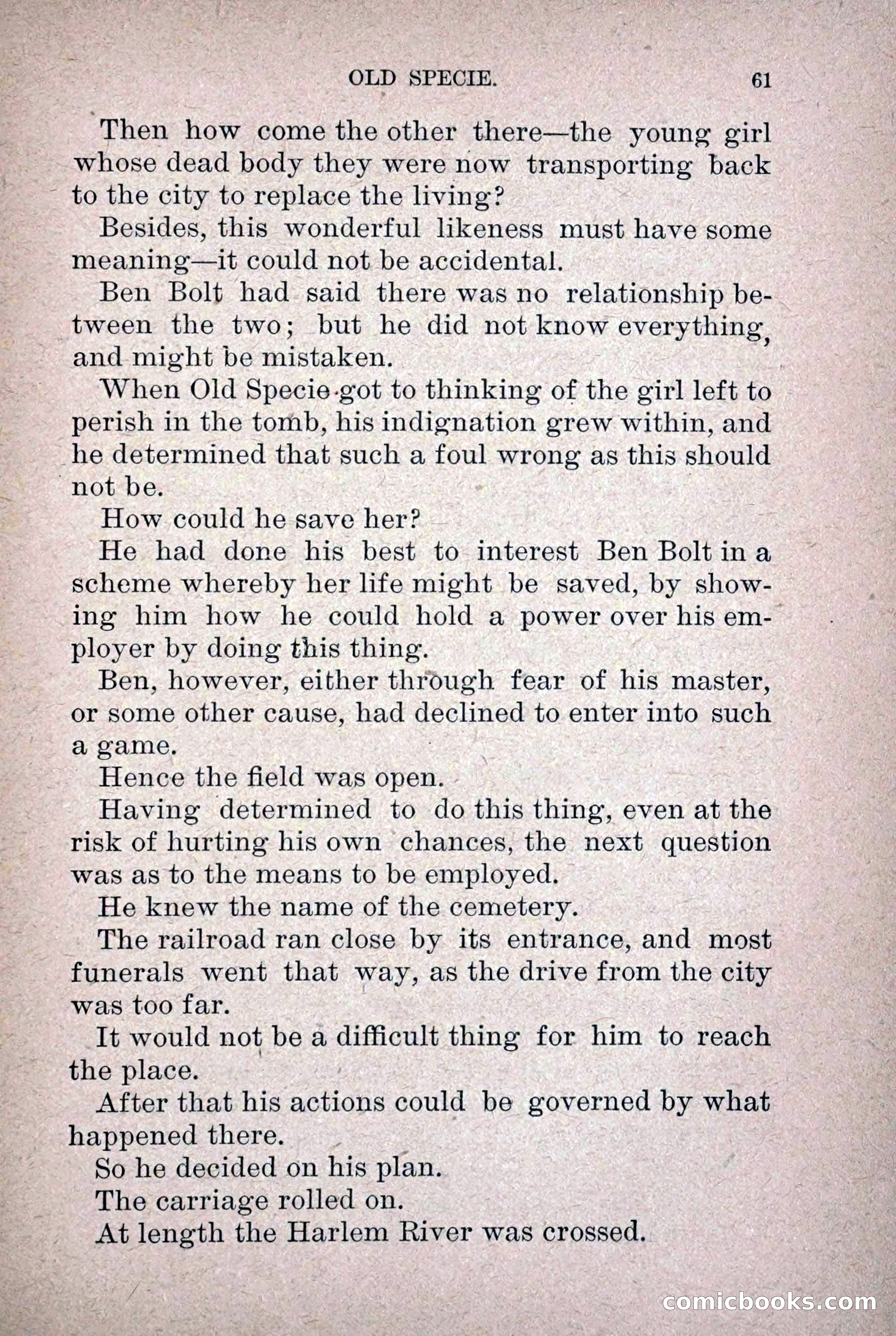 Old Specie, the Treasury Detective; or, The Harbor Lights of New York — page 69 of 220