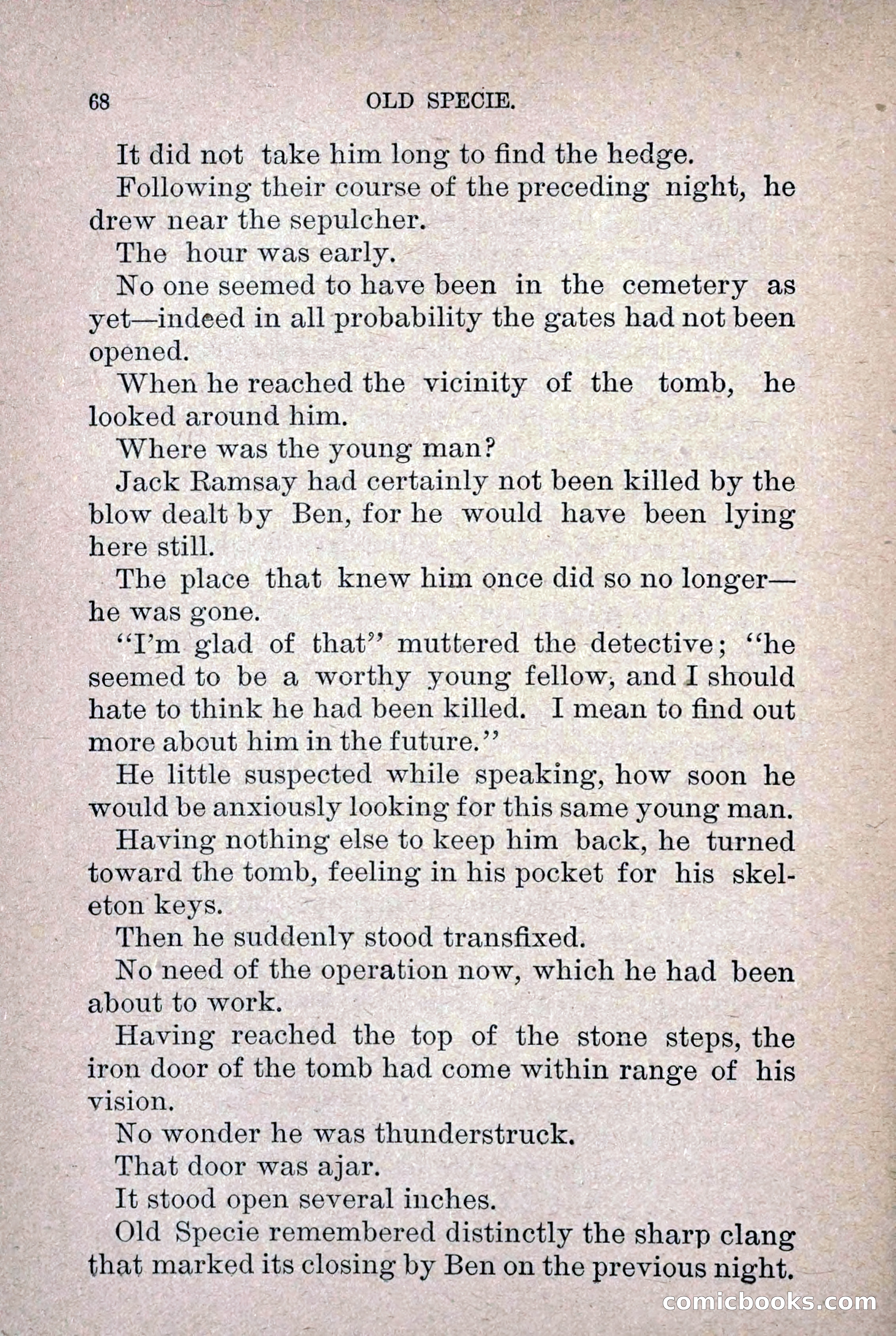 Old Specie, the Treasury Detective; or, The Harbor Lights of New York — page 76 of 220
