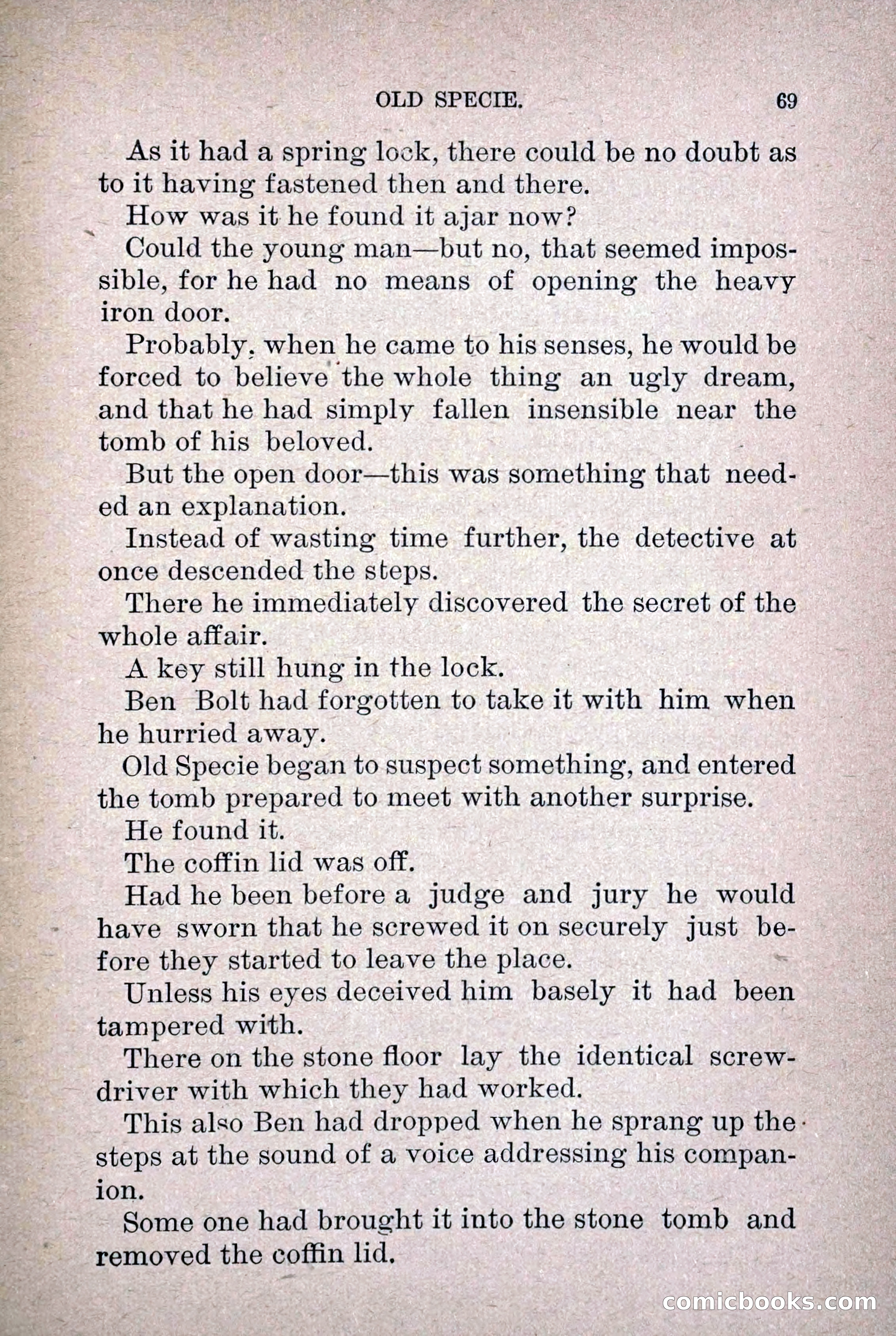 Old Specie, the Treasury Detective; or, The Harbor Lights of New York — page 77 of 220