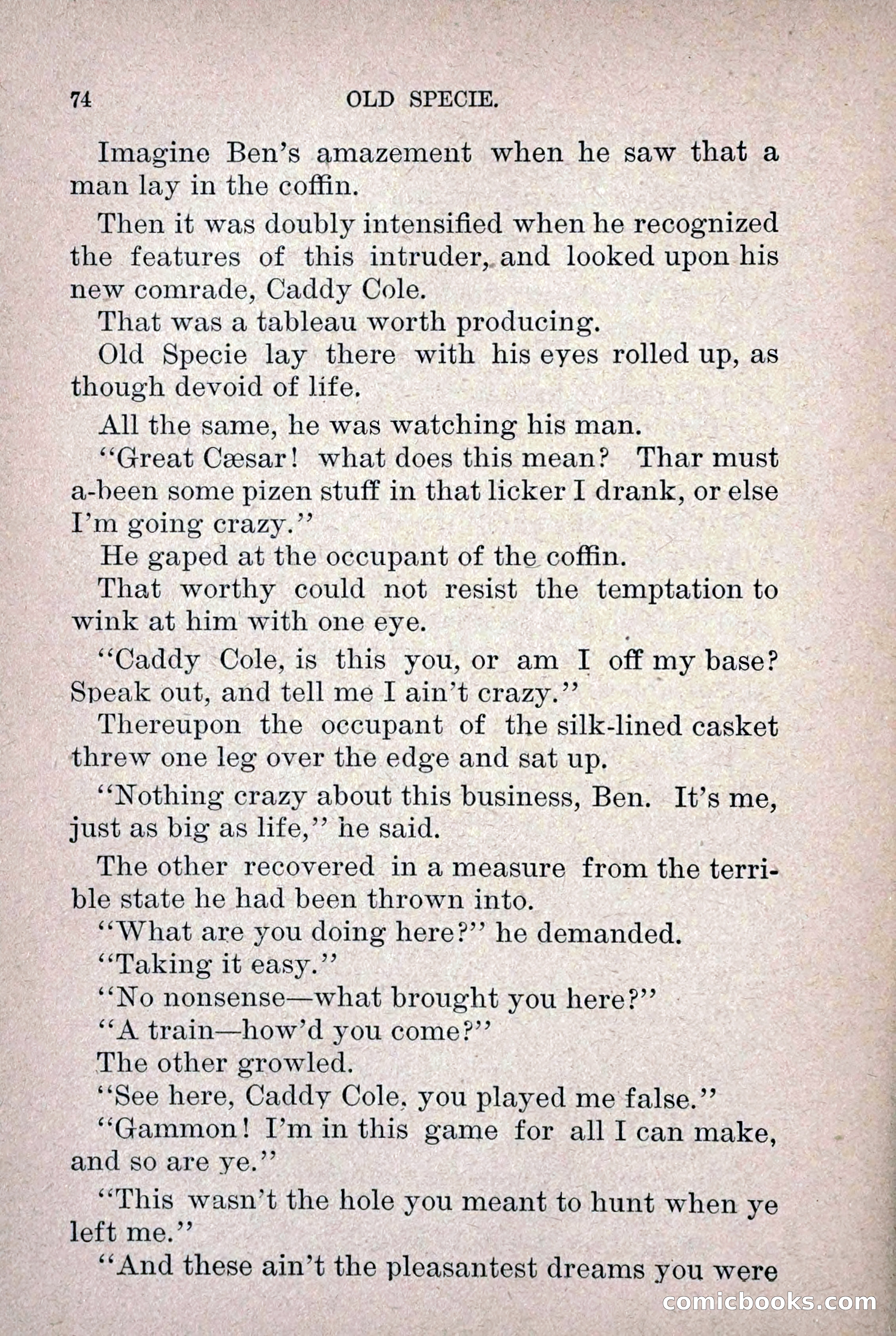 Old Specie, the Treasury Detective; or, The Harbor Lights of New York — page 82 of 220