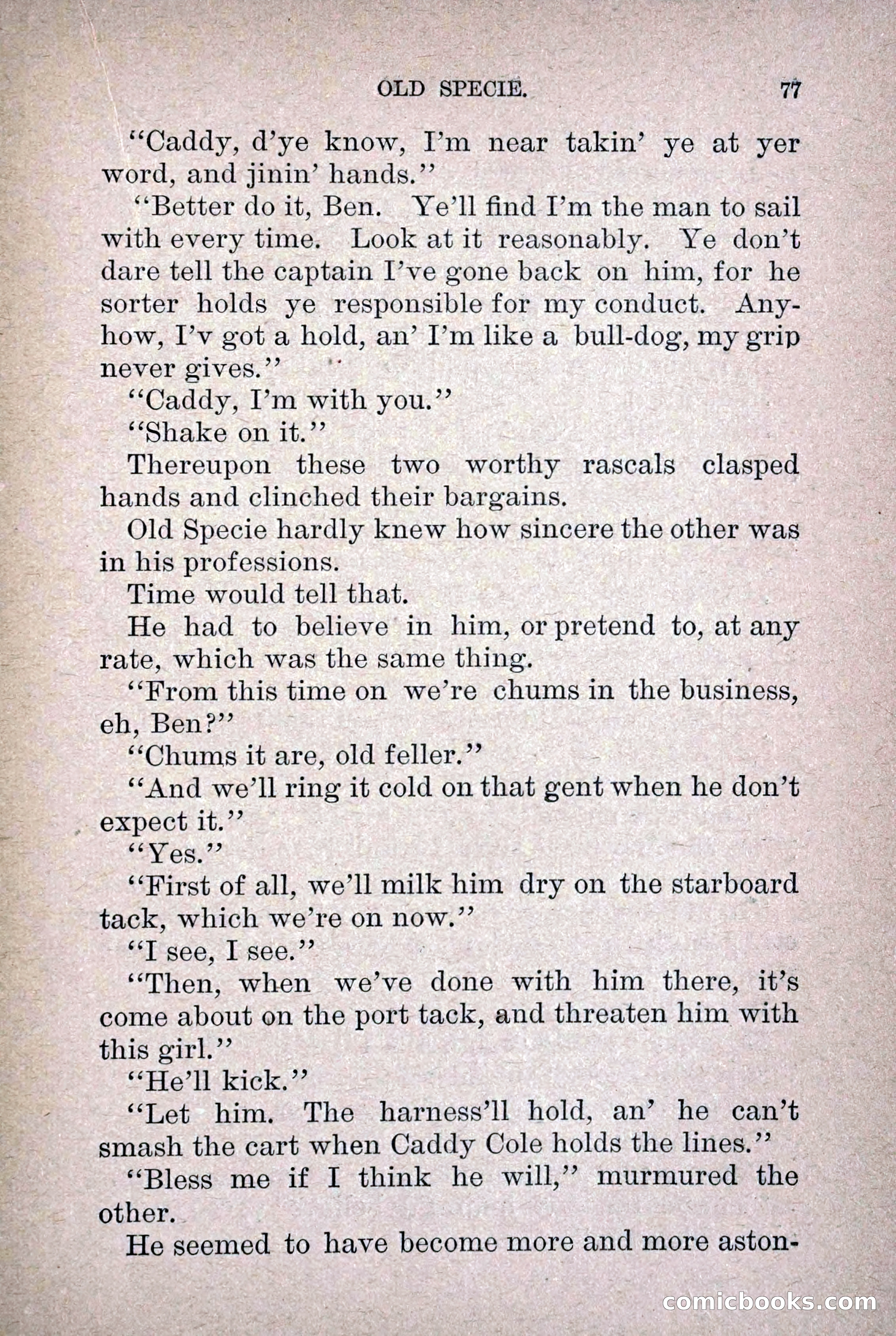 Old Specie, the Treasury Detective; or, The Harbor Lights of New York — page 85 of 220