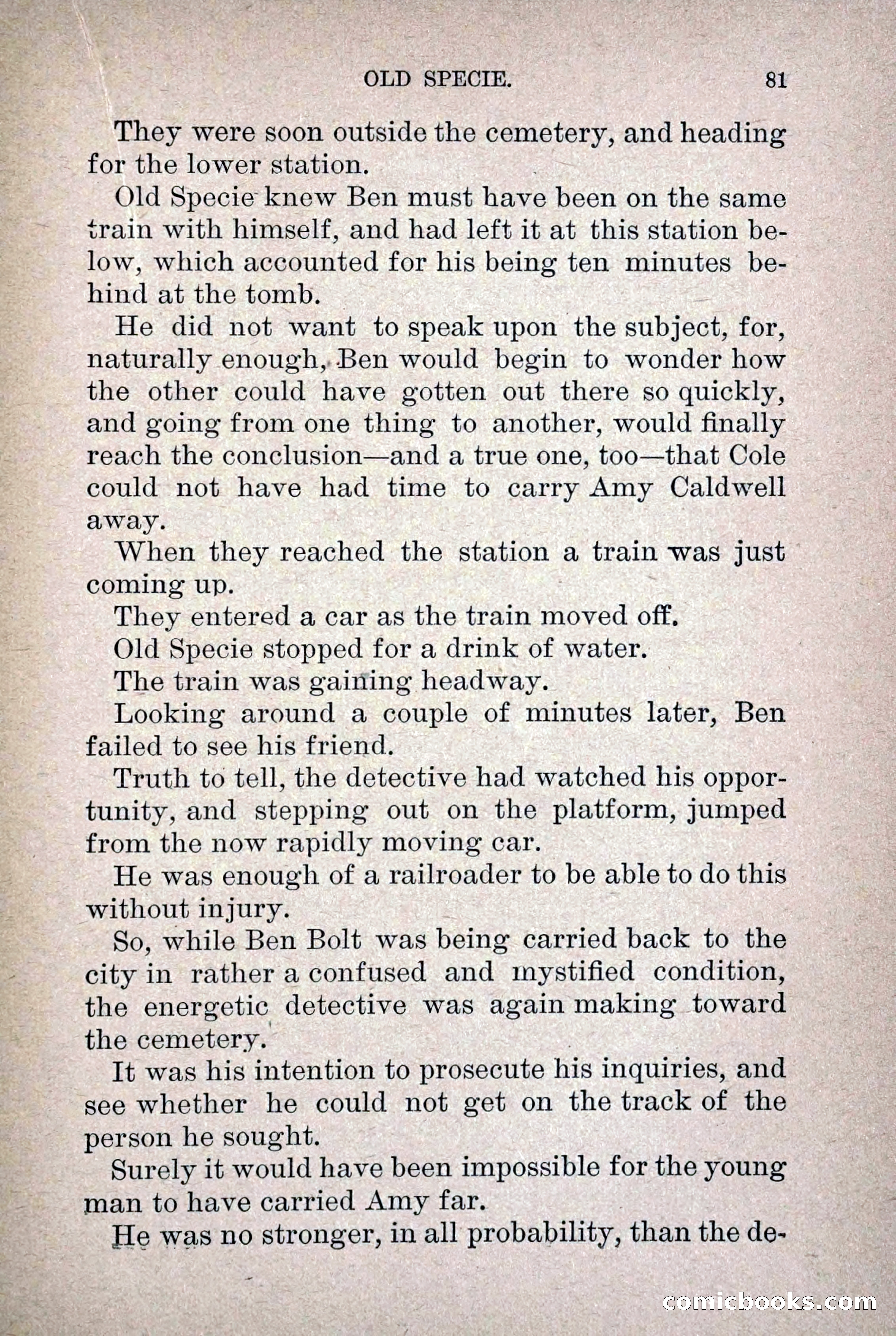 Old Specie, the Treasury Detective; or, The Harbor Lights of New York — page 89 of 220