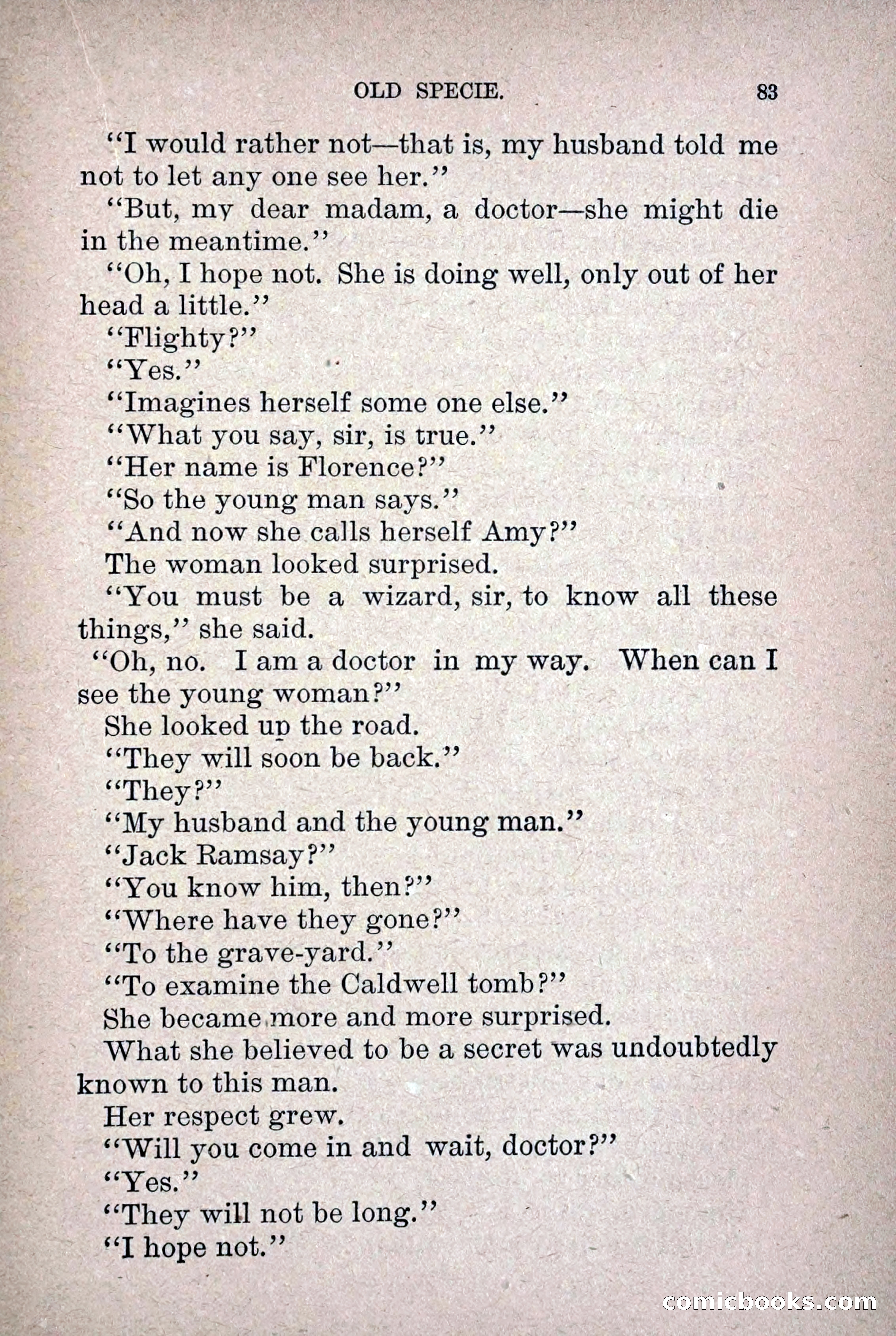 Old Specie, the Treasury Detective; or, The Harbor Lights of New York — page 91 of 220