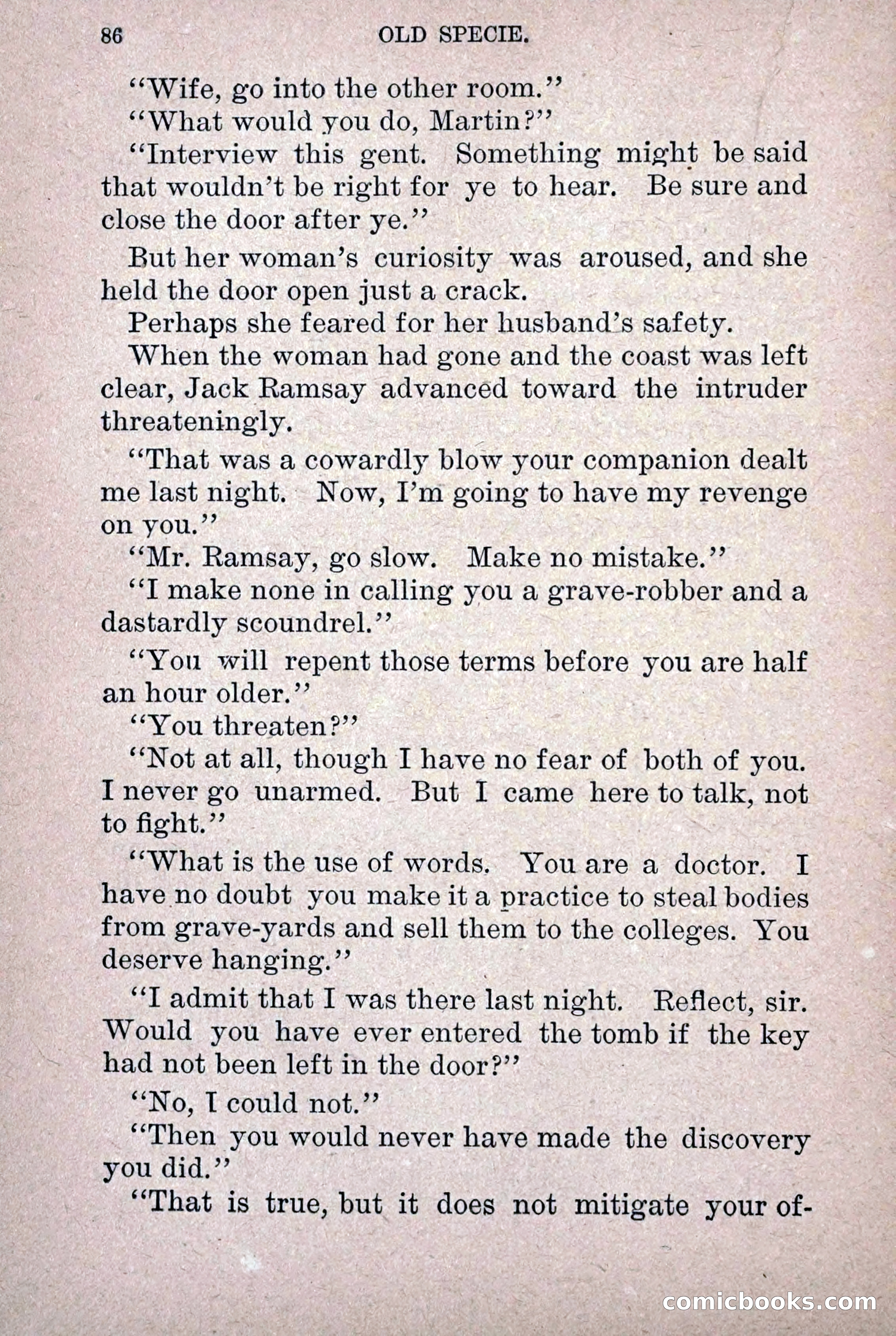 Old Specie, the Treasury Detective; or, The Harbor Lights of New York — page 94 of 220