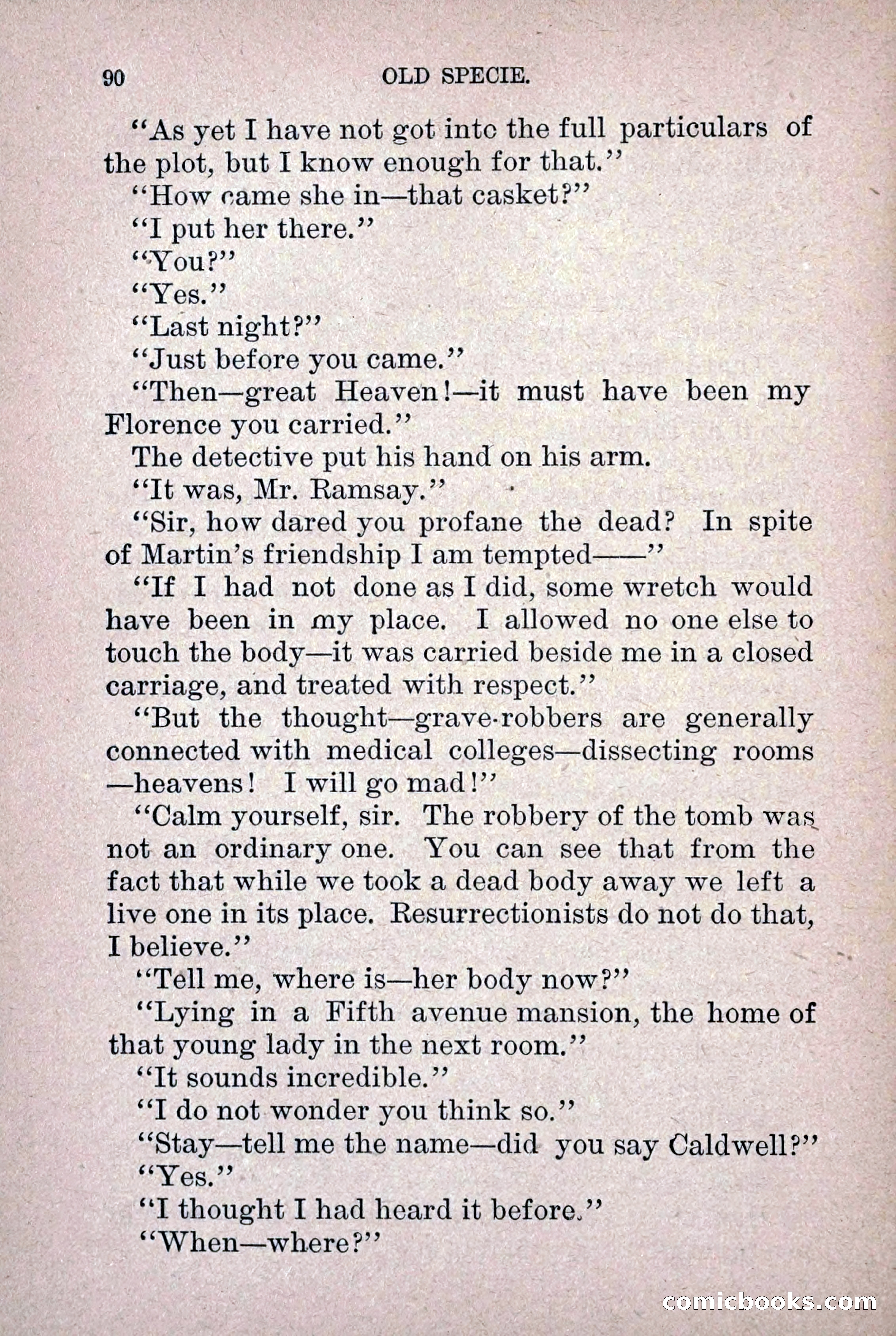 Old Specie, the Treasury Detective; or, The Harbor Lights of New York — page 98 of 220