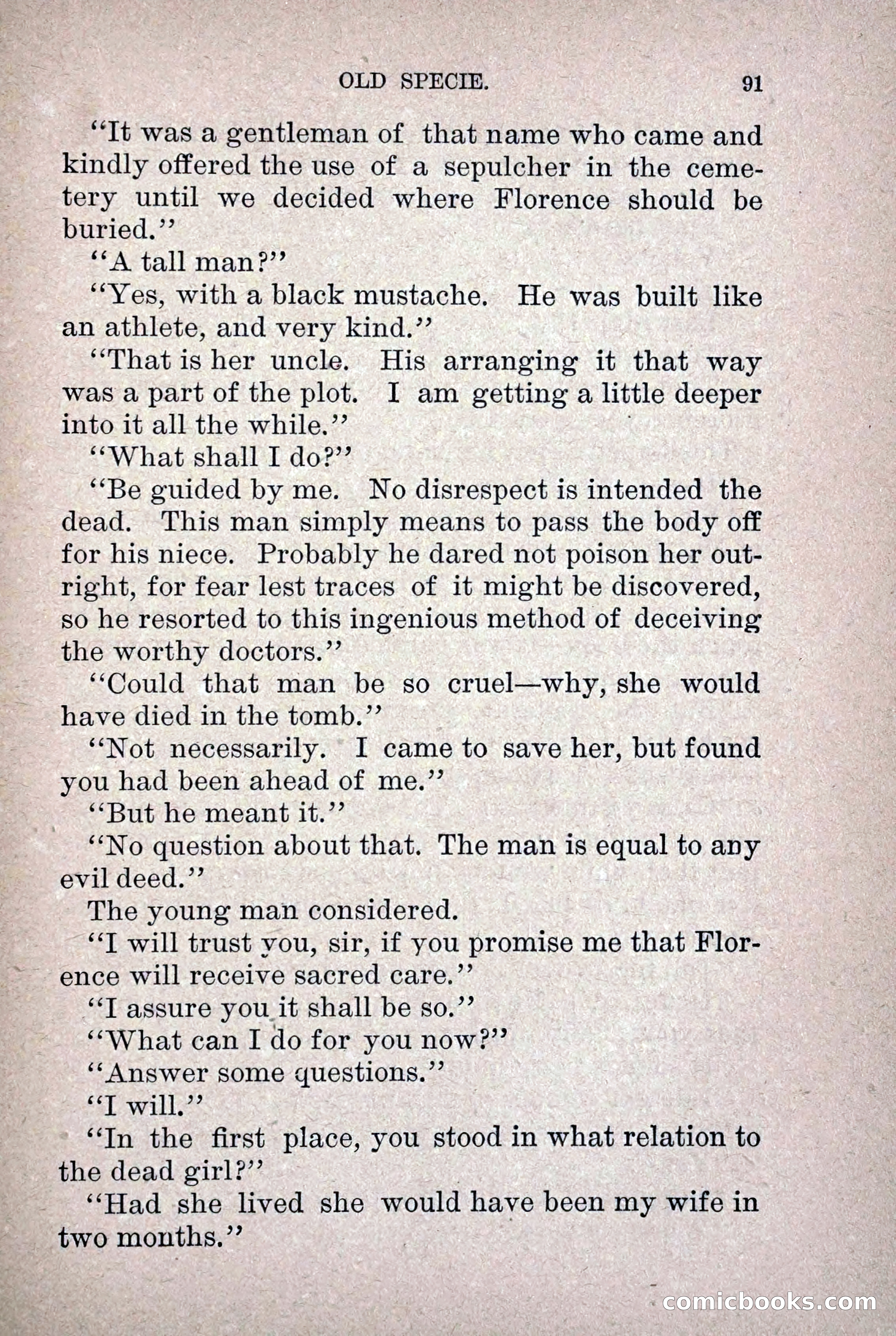 Old Specie, the Treasury Detective; or, The Harbor Lights of New York — page 99 of 220