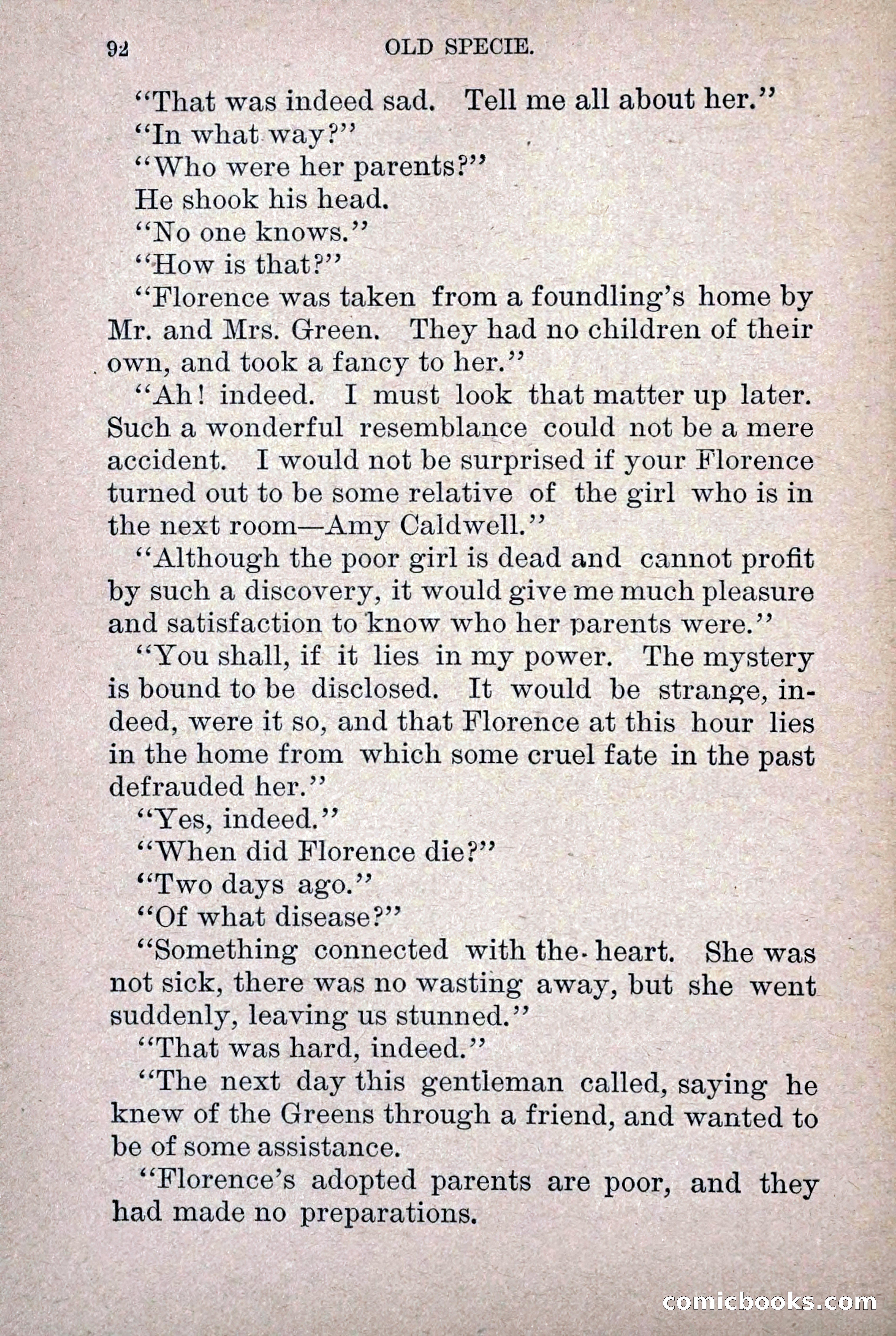 Old Specie, the Treasury Detective; or, The Harbor Lights of New York — page 100 of 220