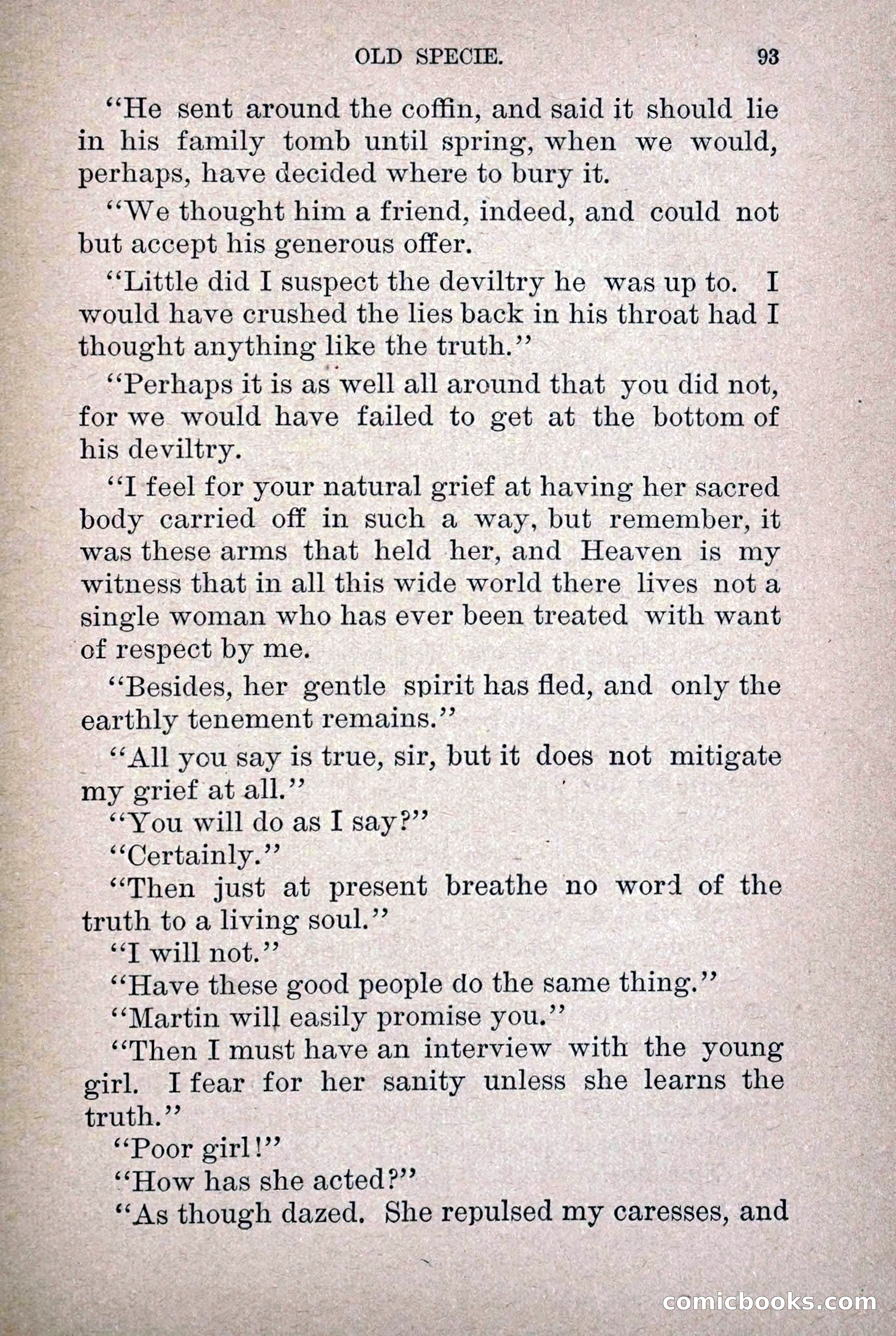 Old Specie, the Treasury Detective; or, The Harbor Lights of New York — page 101 of 220