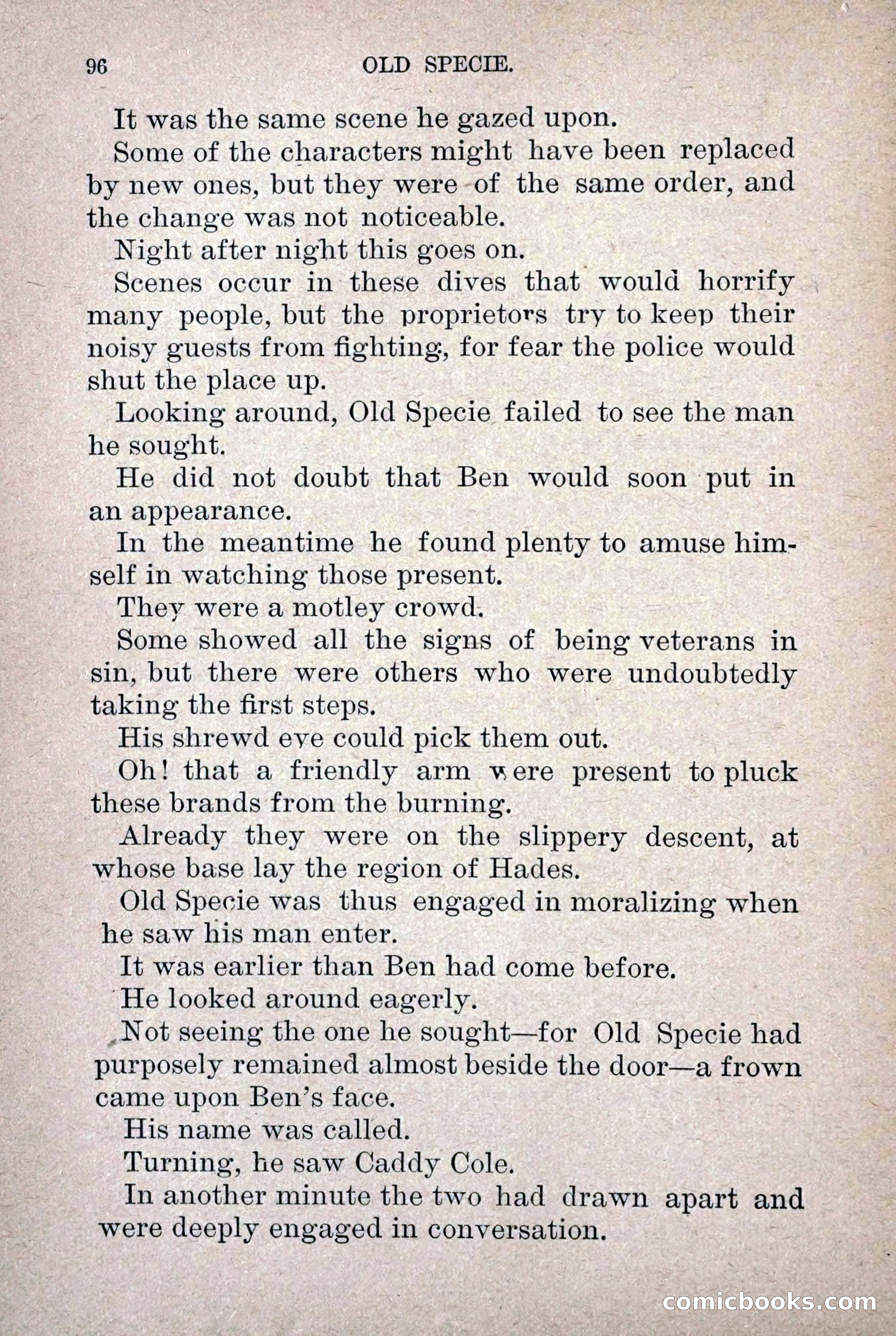 Old Specie, the Treasury Detective; or, The Harbor Lights of New York — page 104 of 220