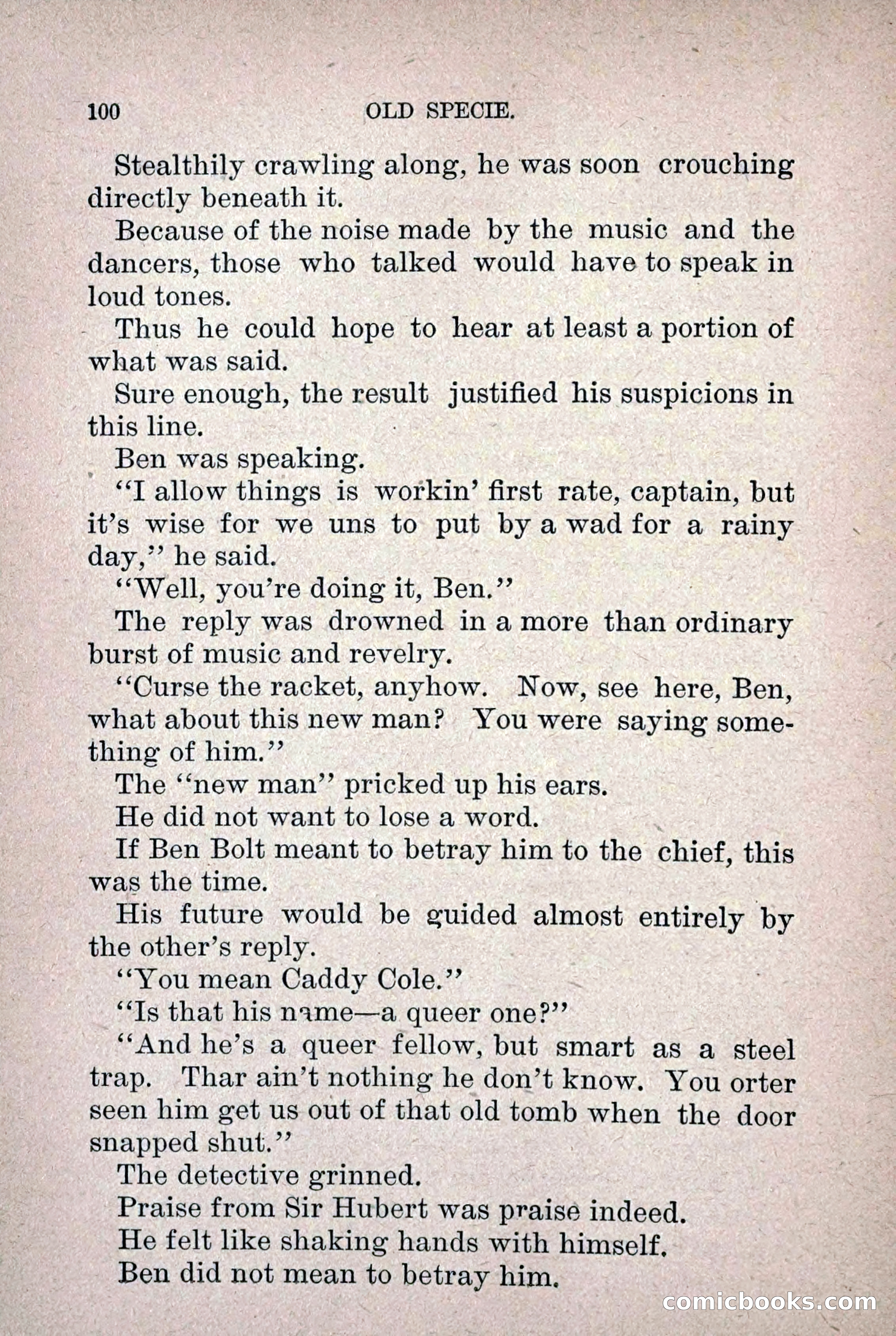 Old Specie, the Treasury Detective; or, The Harbor Lights of New York — page 108 of 220