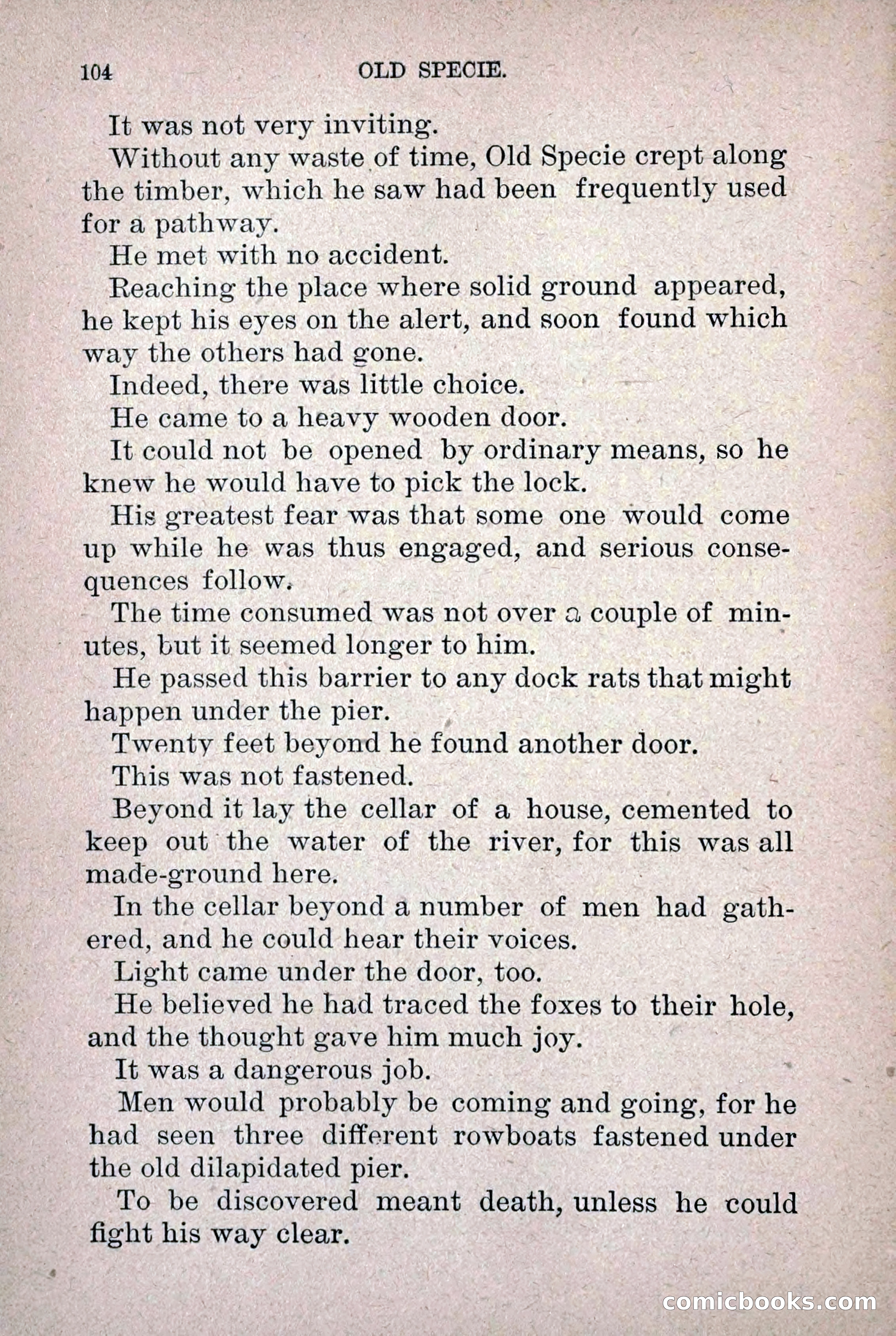Old Specie, the Treasury Detective; or, The Harbor Lights of New York — page 112 of 220