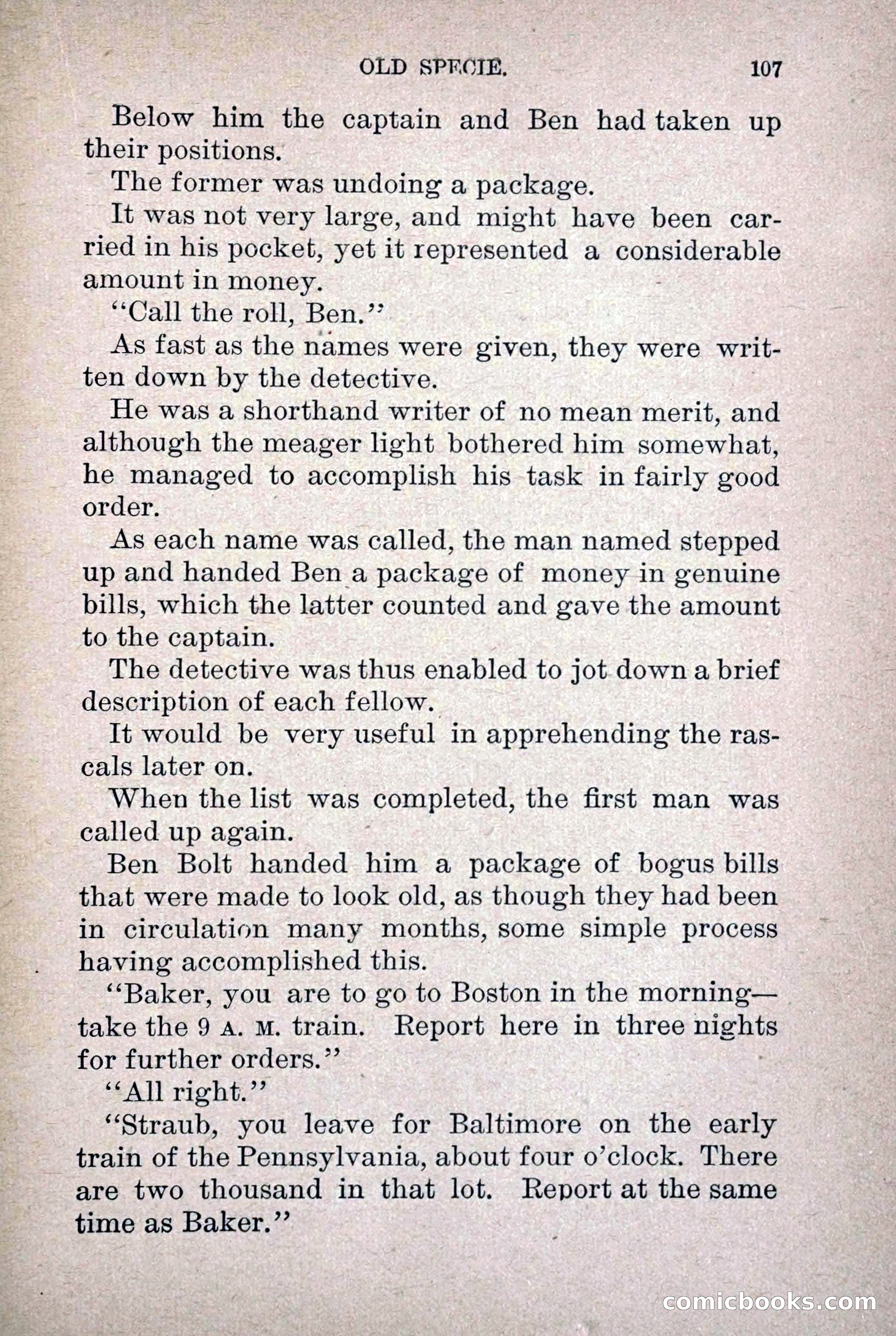 Old Specie, the Treasury Detective; or, The Harbor Lights of New York — page 115 of 220