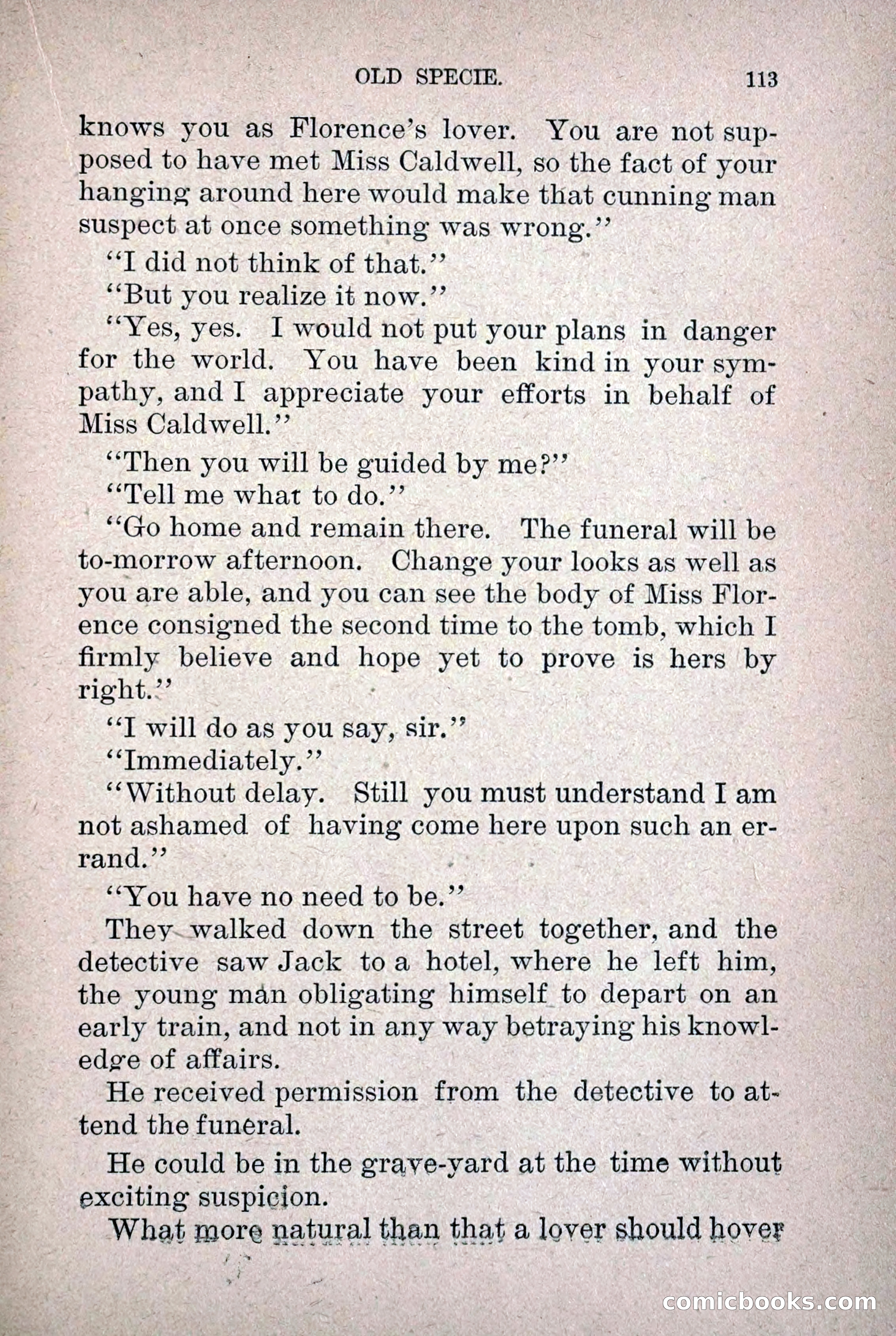 Old Specie, the Treasury Detective; or, The Harbor Lights of New York — page 121 of 220