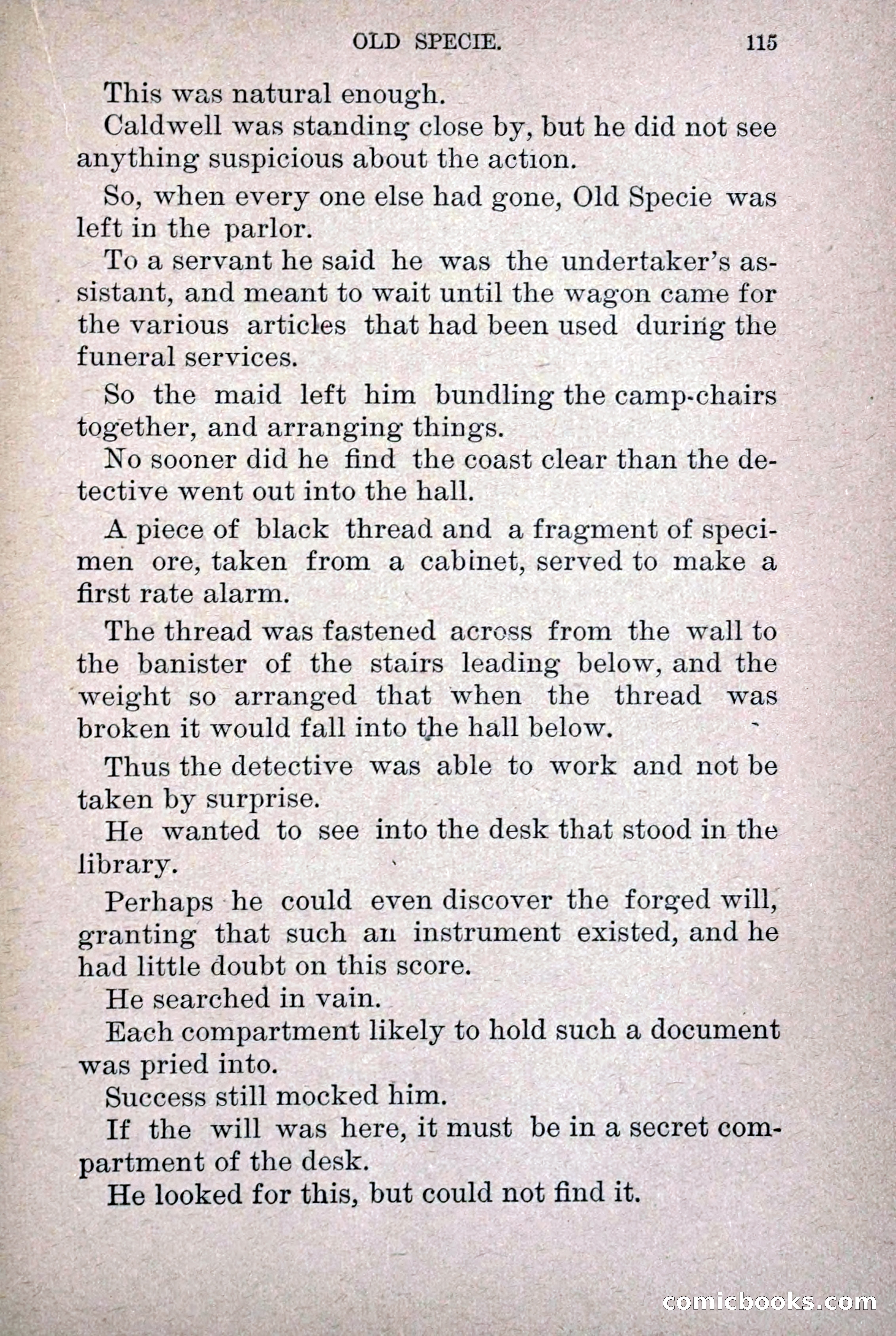 Old Specie, the Treasury Detective; or, The Harbor Lights of New York — page 123 of 220