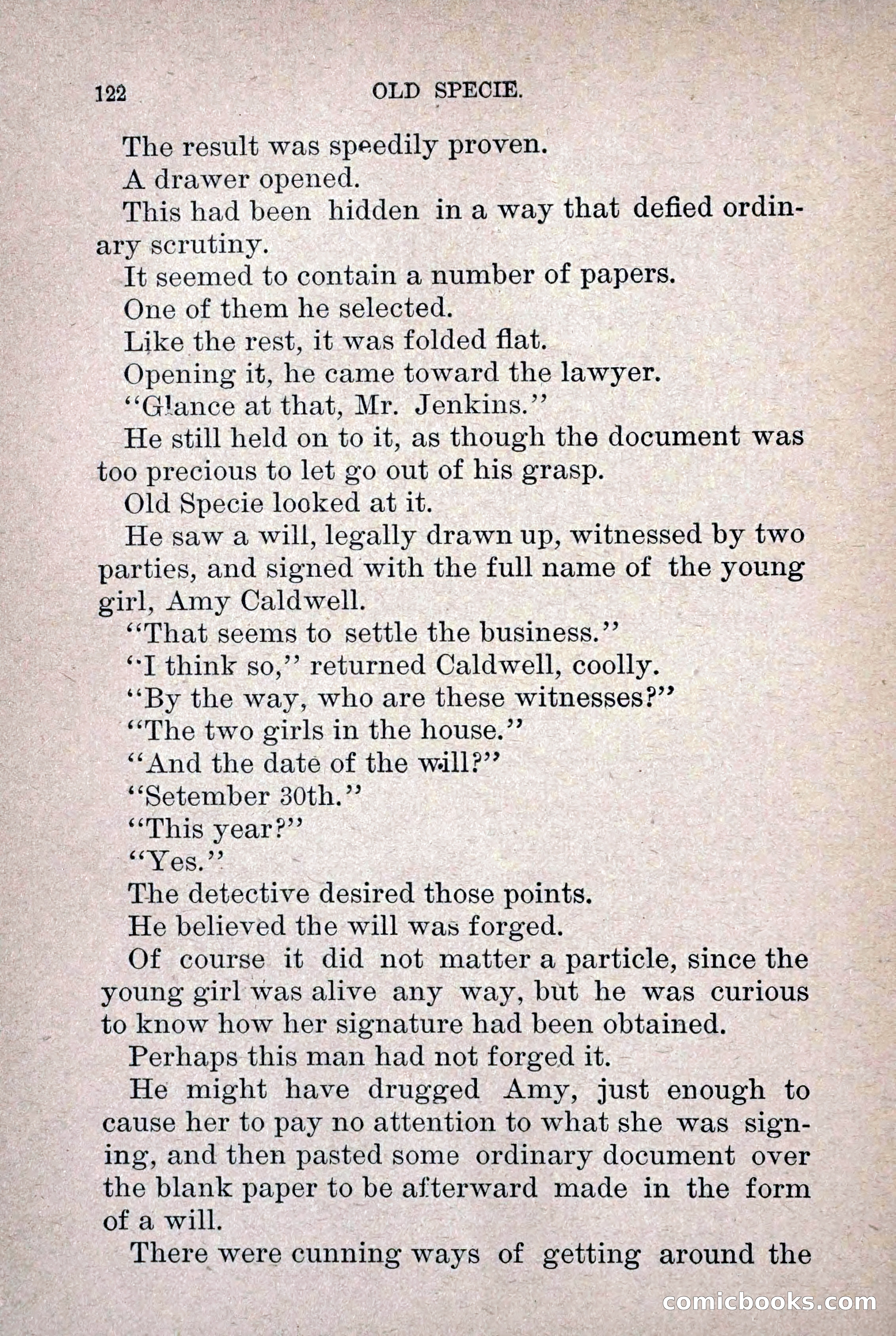 Old Specie, the Treasury Detective; or, The Harbor Lights of New York — page 130 of 220