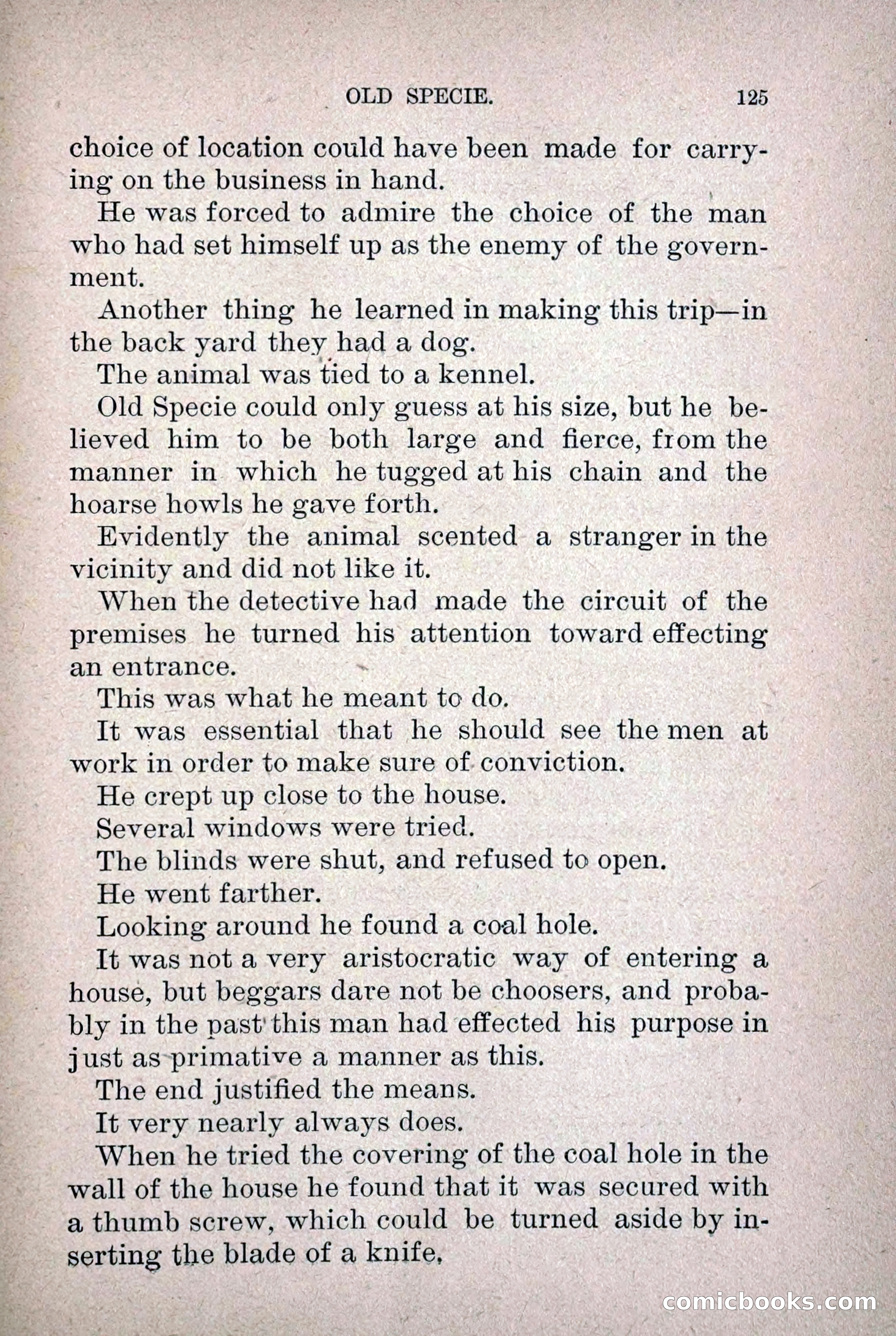 Old Specie, the Treasury Detective; or, The Harbor Lights of New York — page 133 of 220