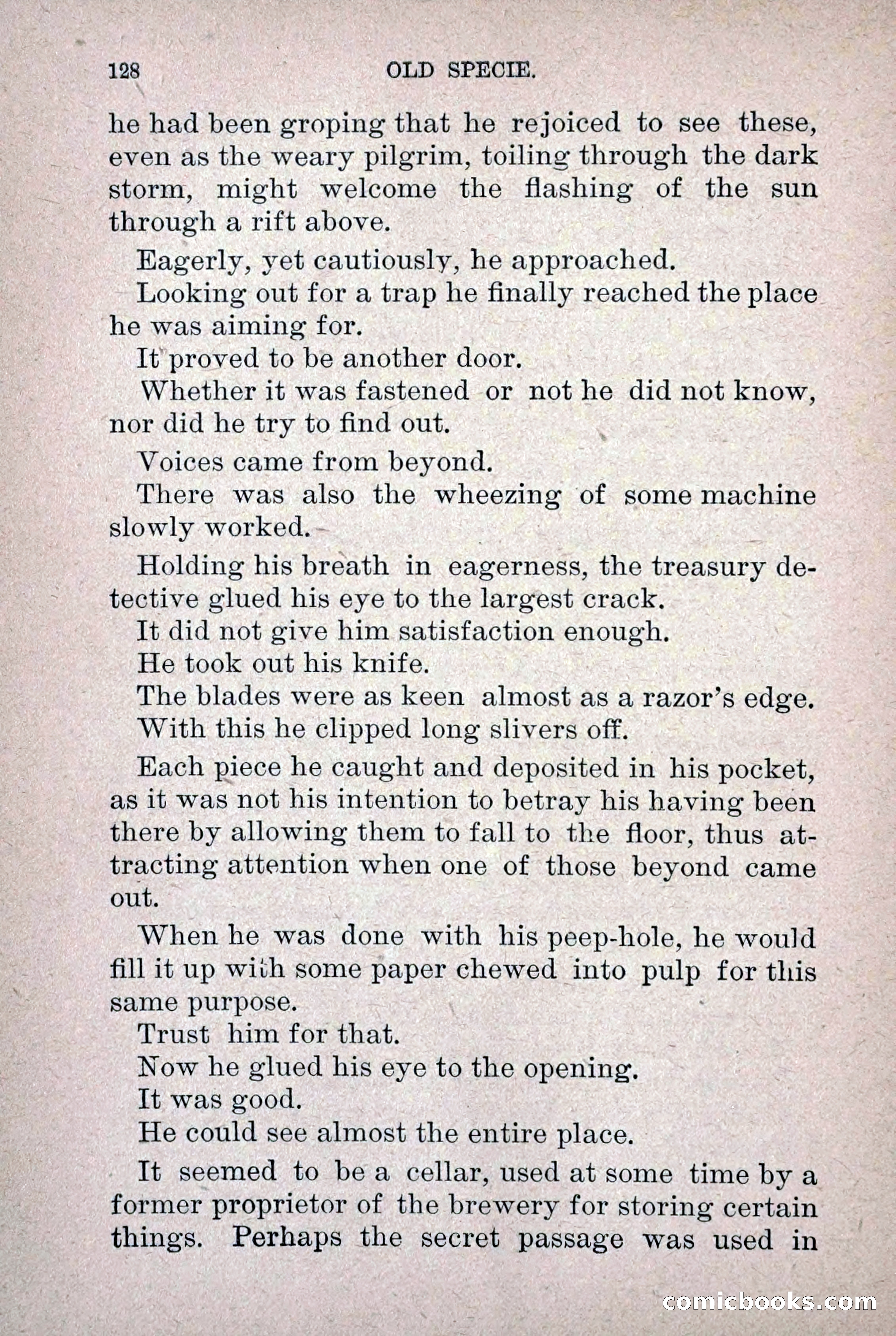 Old Specie, the Treasury Detective; or, The Harbor Lights of New York — page 136 of 220