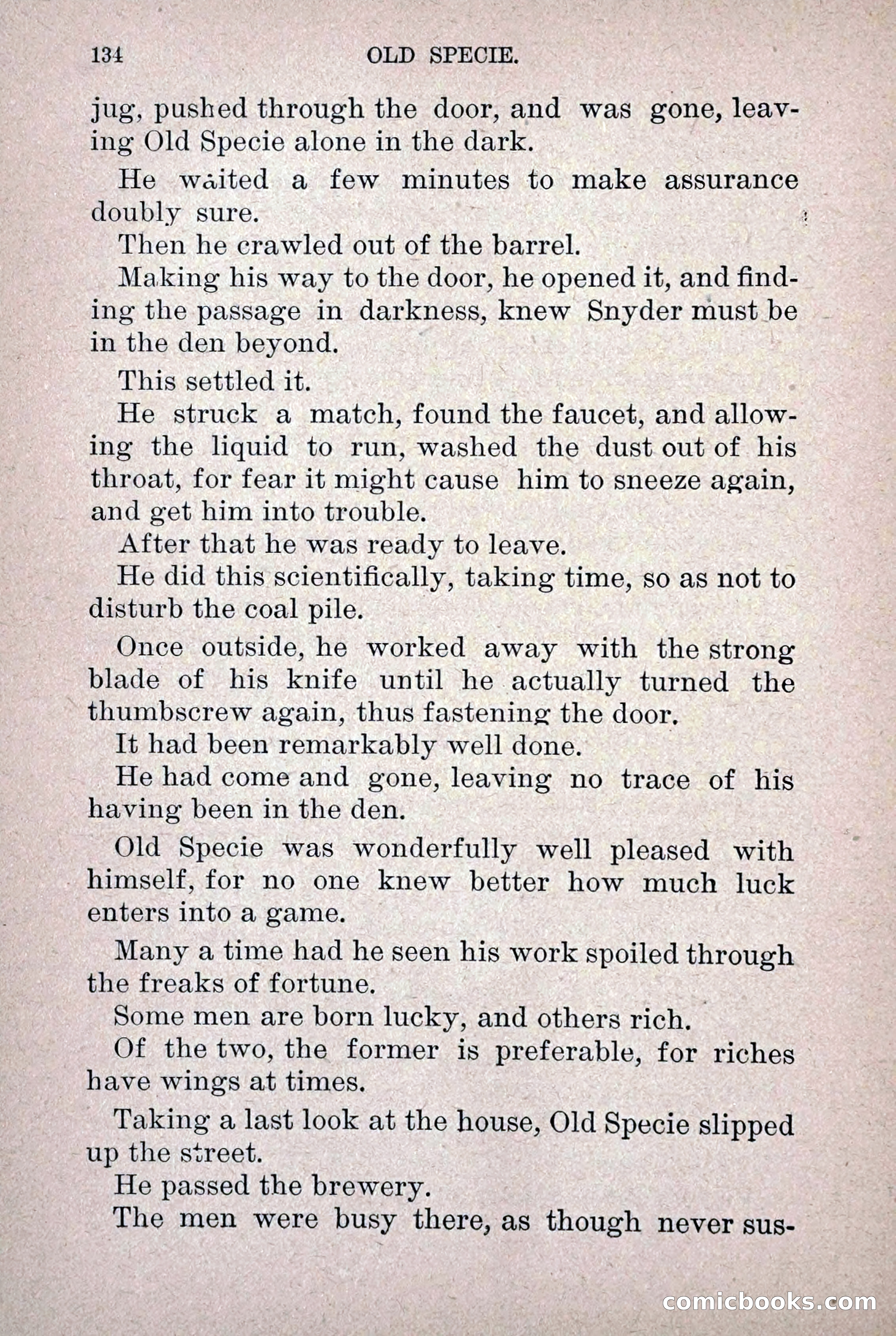 Old Specie, the Treasury Detective; or, The Harbor Lights of New York — page 142 of 220