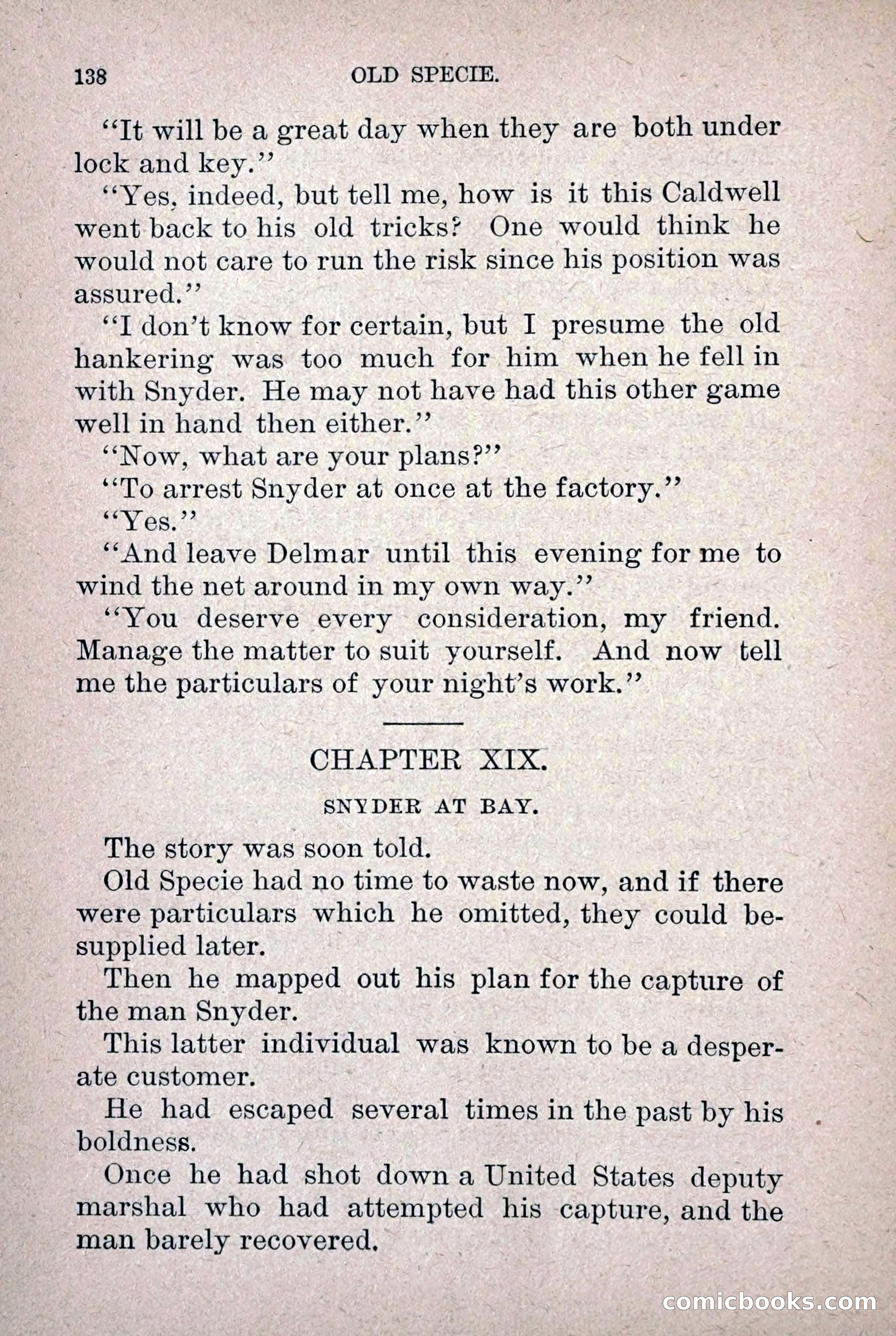 Old Specie, the Treasury Detective; or, The Harbor Lights of New York — page 146 of 220