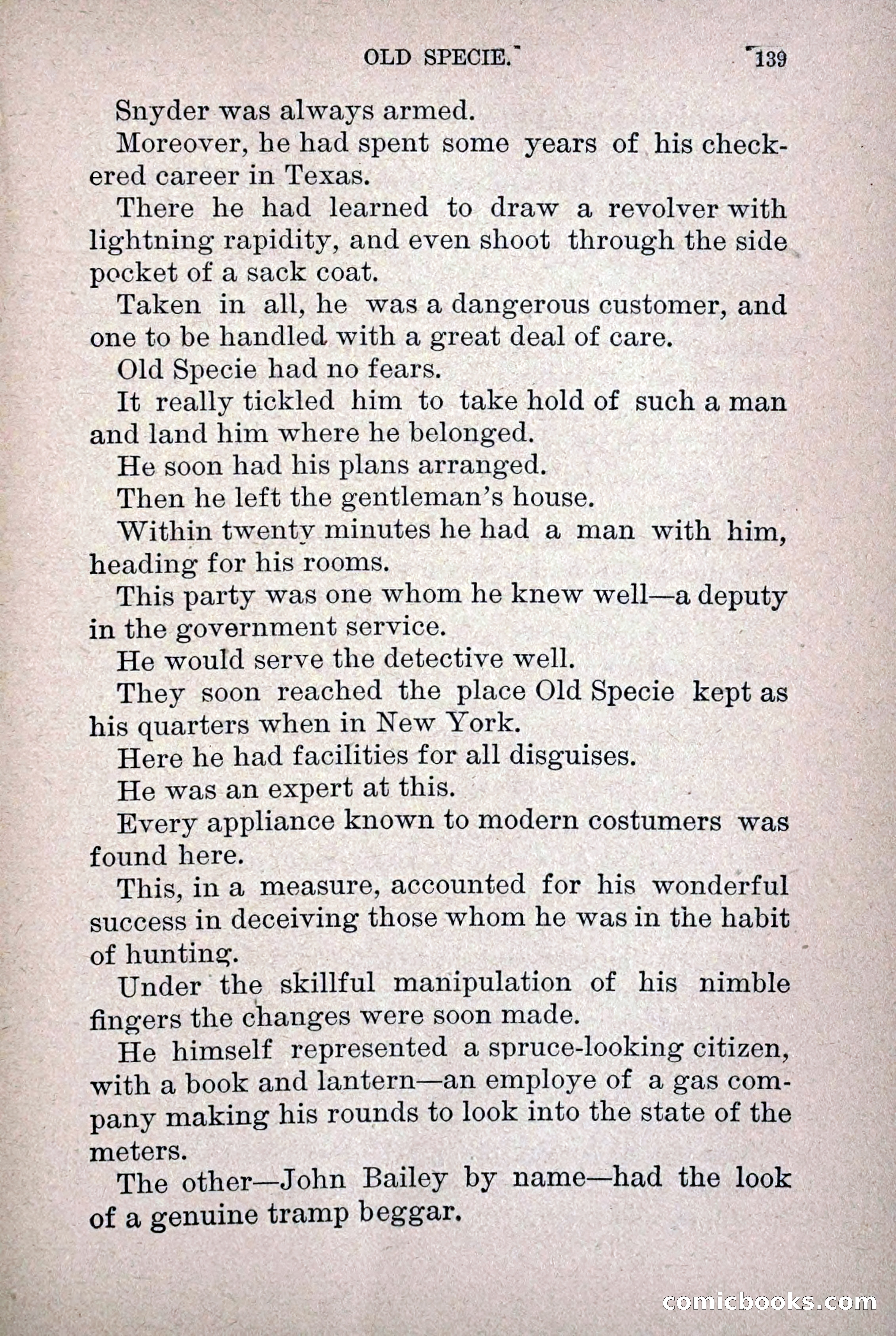 Old Specie, the Treasury Detective; or, The Harbor Lights of New York — page 147 of 220